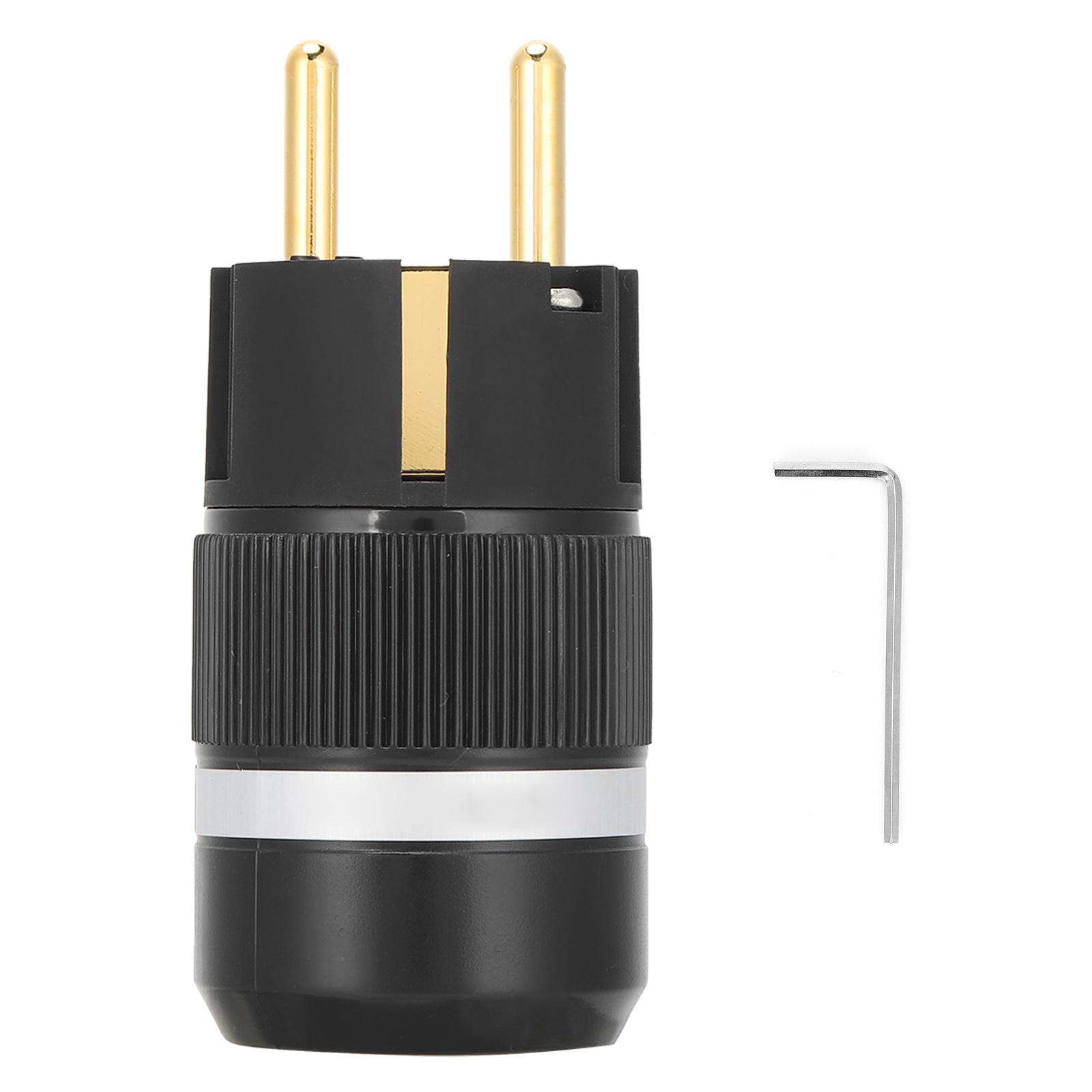 24 Karat Vergoldete Audio-strombuchse Aus Reinem Kupfer Monosaudio 100-250v (e100g Stecker)