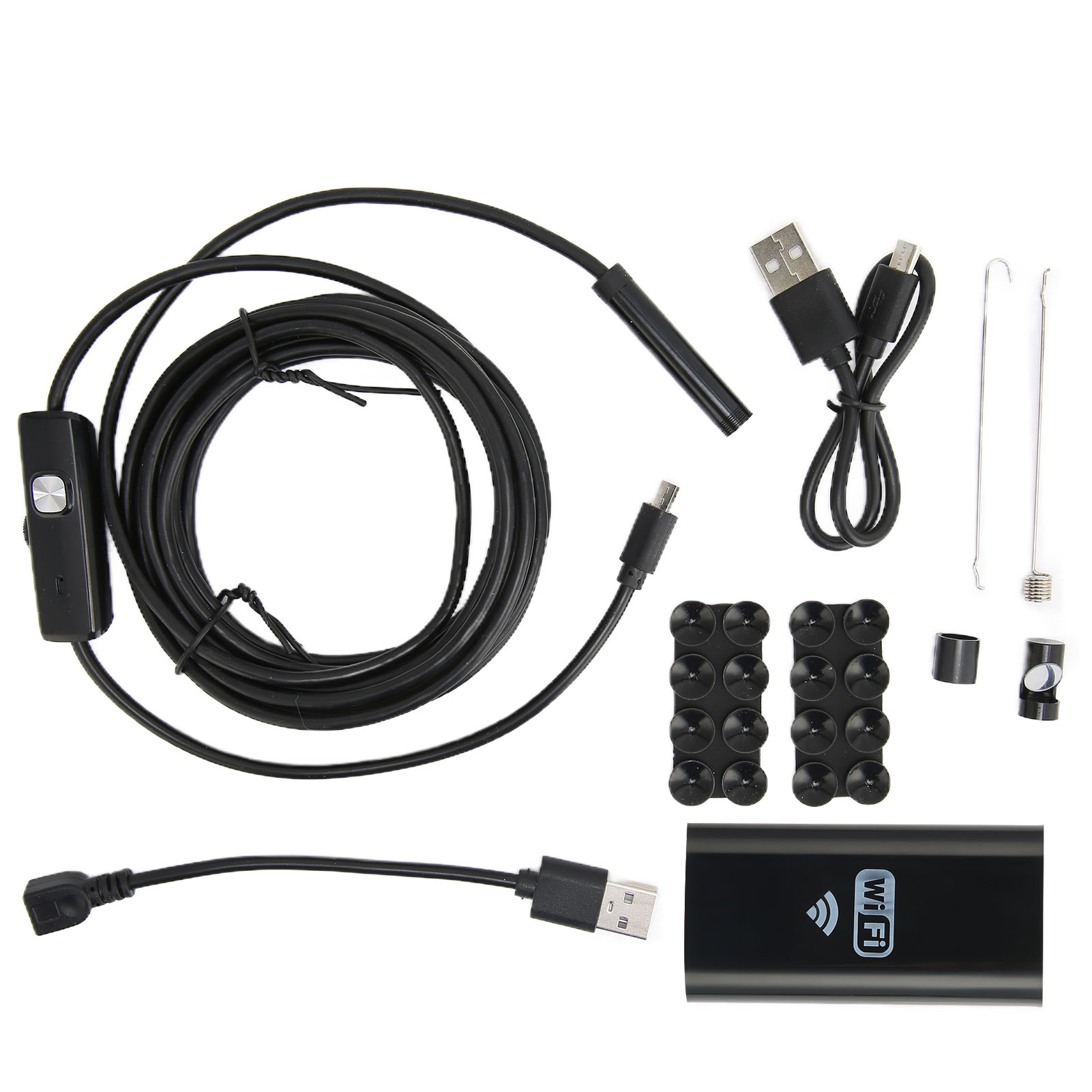 Ip67 Wasserdichtes Wlan-endoskop, 720p Hd-inspektionskamera Mit 8 Leds Für Iphone Und Ipad