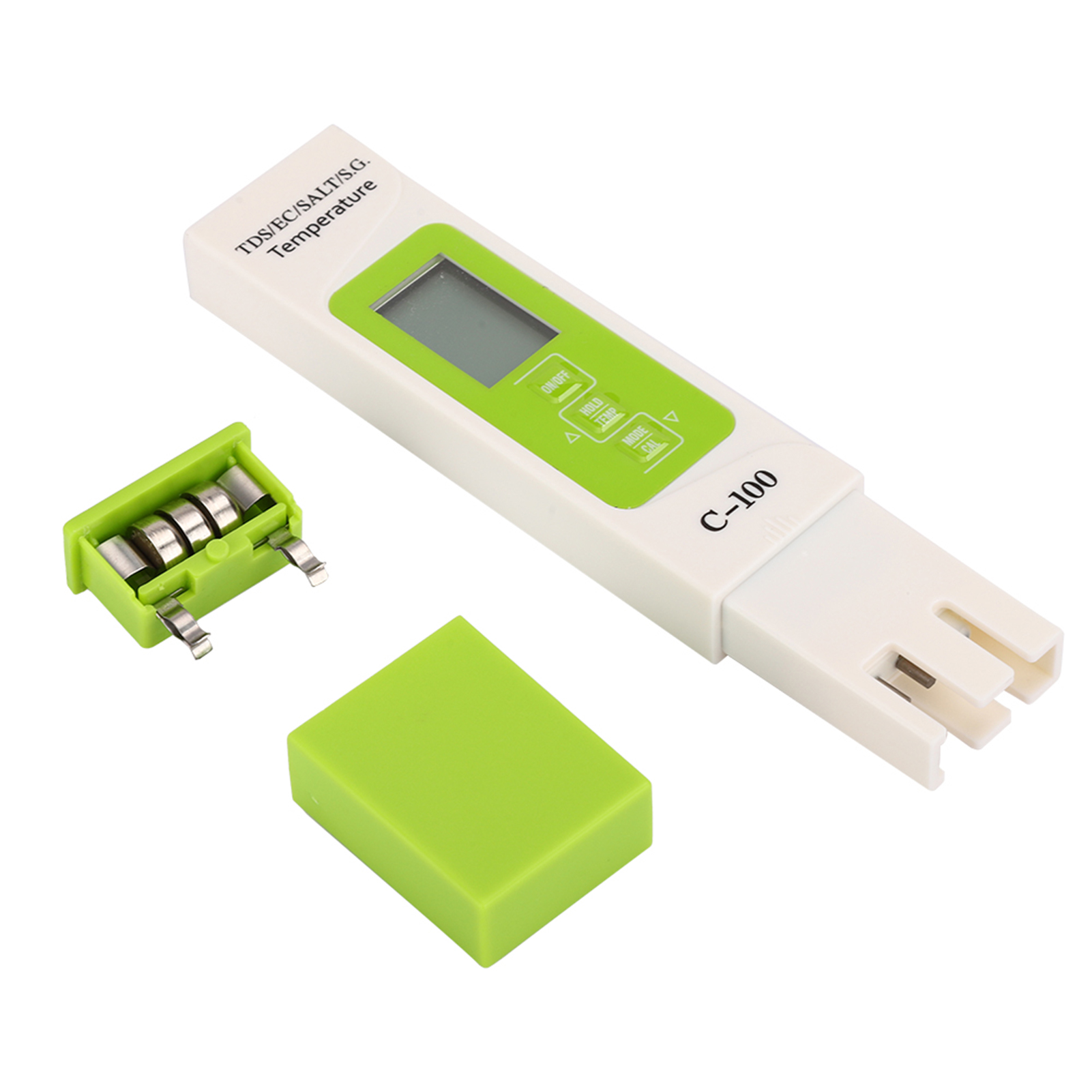 5-in-1 Wasserqualitäts-teststift: Salzgehalt, Tds, Ec Für Aquarien Und Meerwasser