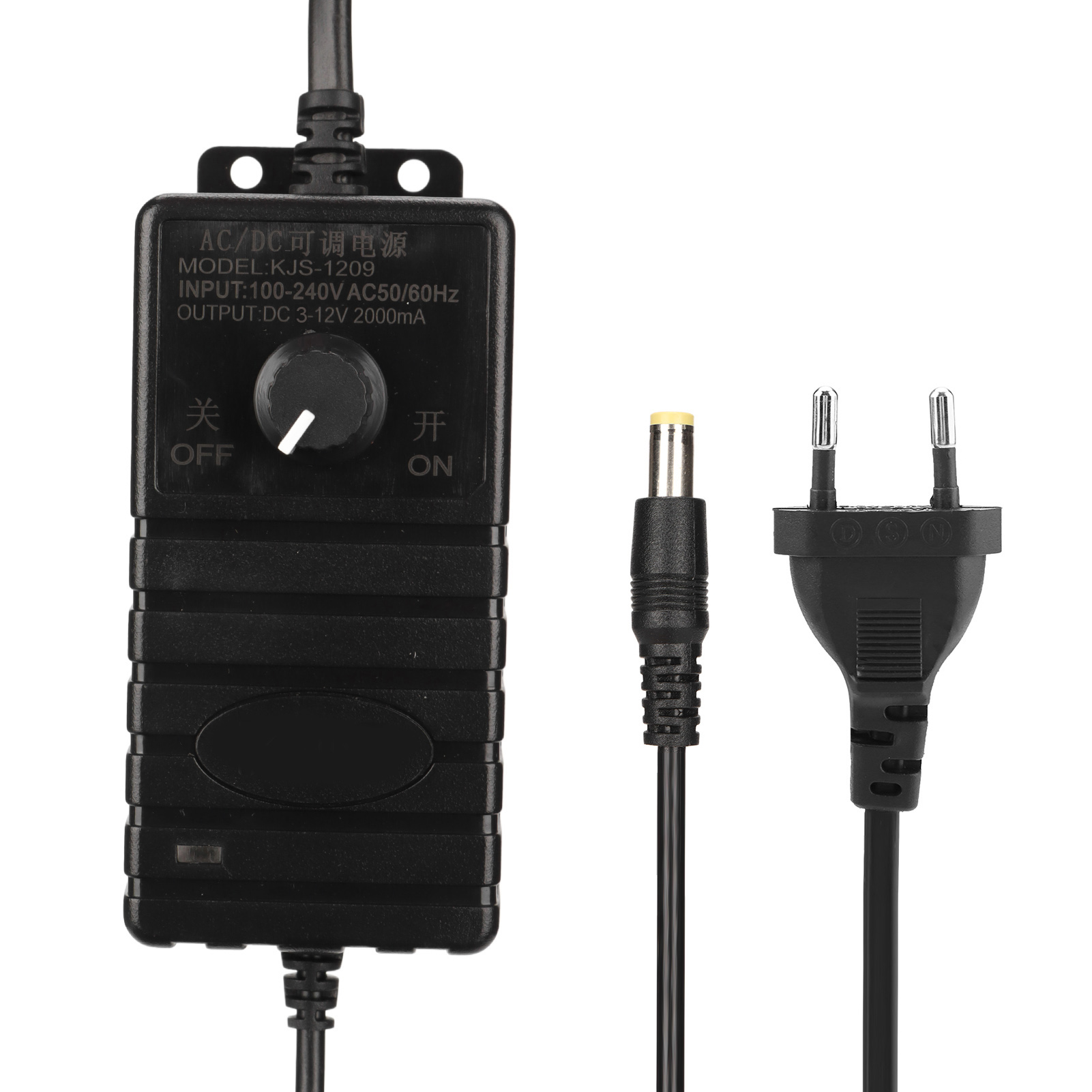 24-w-2-a-netzteil Mit Drehzahl- Und Spannungsregelung, Geringe Verluste, Hohe Effizienz Für Pcs, 100–240 V, Eu-stecker