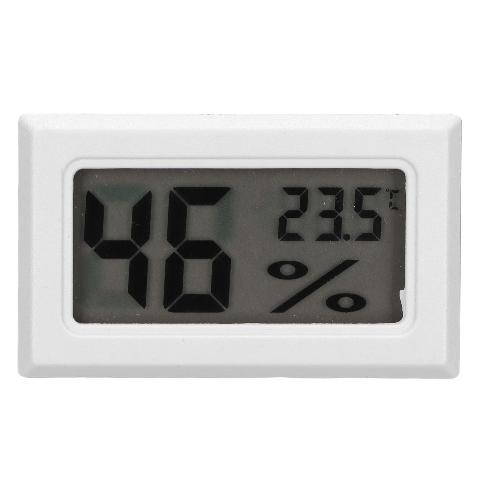 Mini-digital-hygrometer-thermometer (weiß) Für Weinkeller – Tragbares Elektronisches Hygrometer
