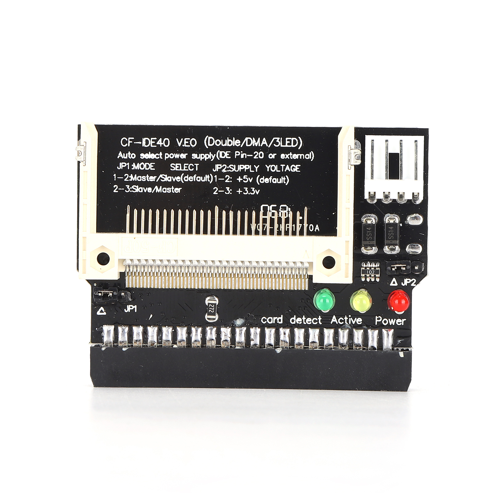 40-poliger Cf-zu-ide-adapter (weiblich) Für Festplatten Und Kartenleser, 5v-konvertermodul