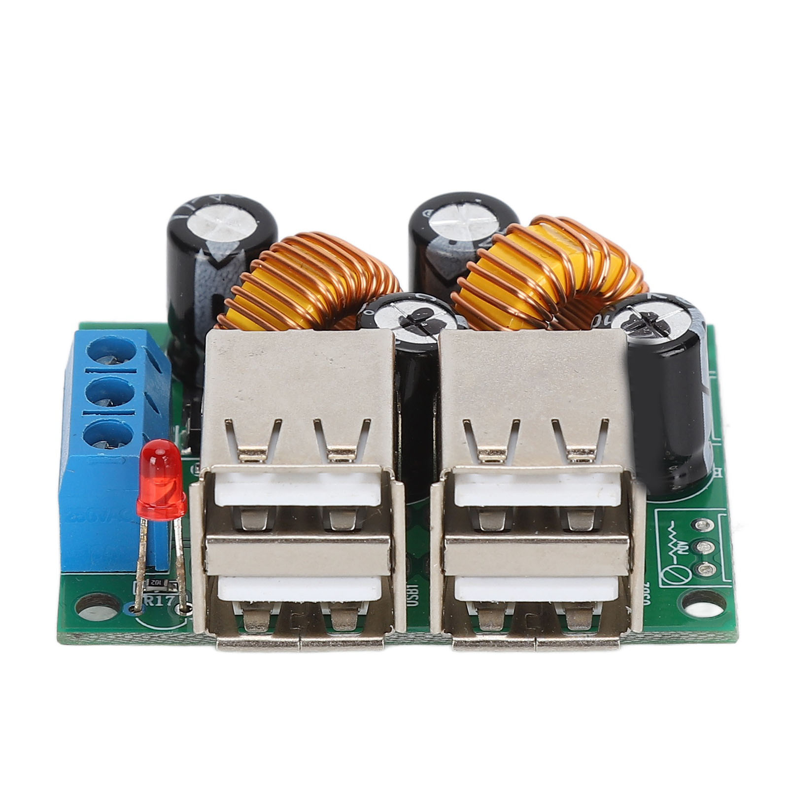 Dc 12v/24v/40v Auf 5v 5a Stromwandlerplatine Mit 4 Usb-anschlüssen - Schaltnetzteilmodul