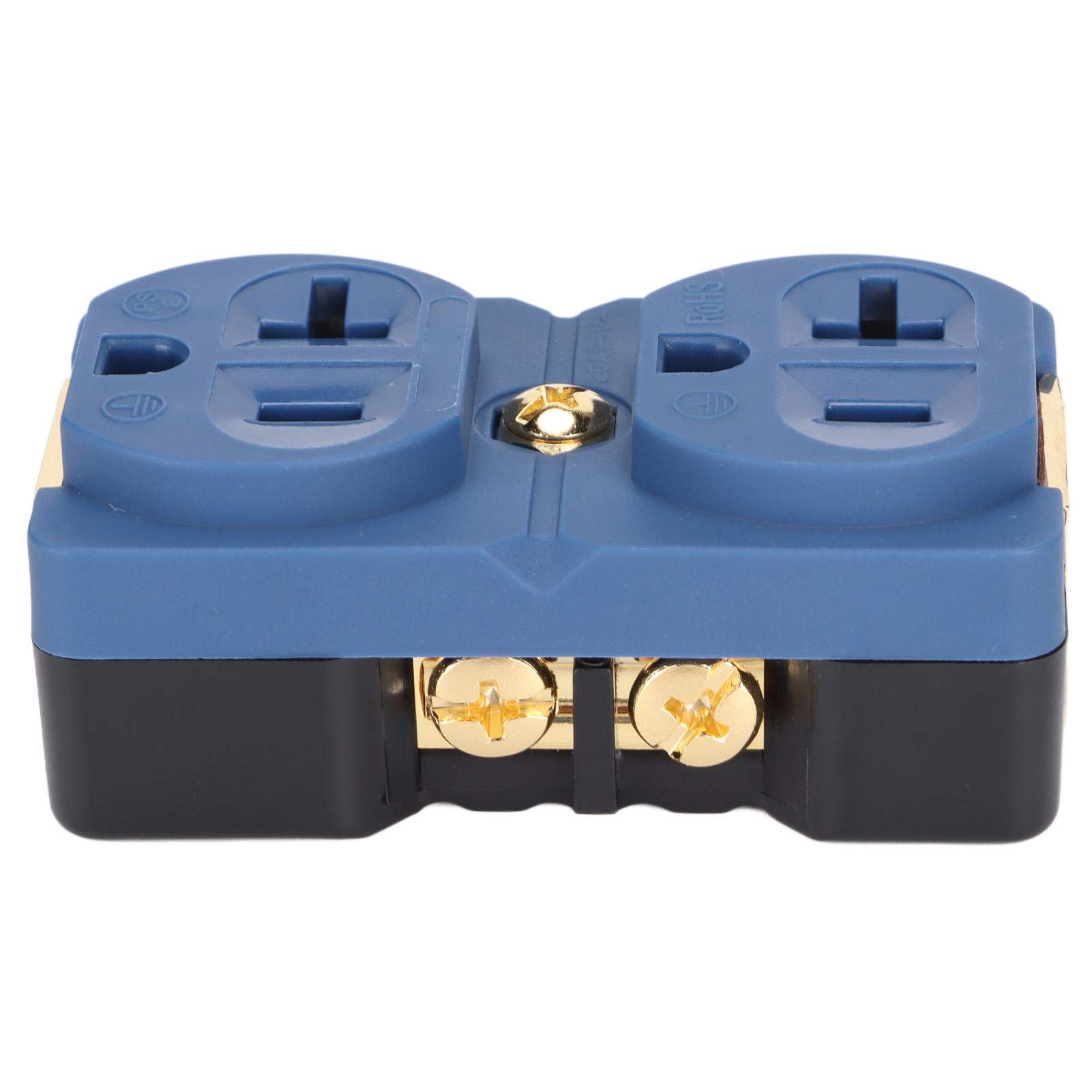 24 Karat Vergoldete Audiobuchse 20 A 125 V – Hochwertiger Reinkupferstecker Für Hifi-systeme