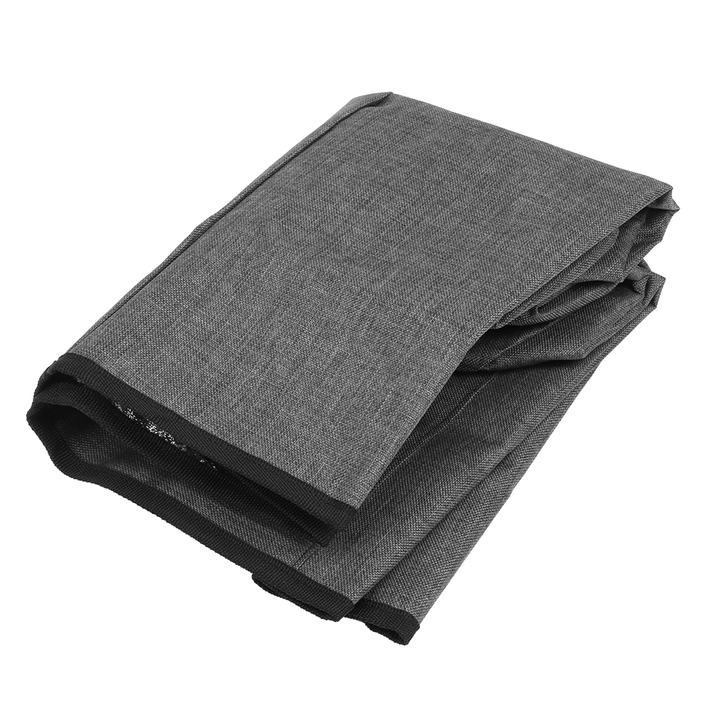 Schutzhülle Mit Tasche Für Runden Schnellkochtopf, Schwarzes Küchenaccessoire, 38 X 38,7 Cm