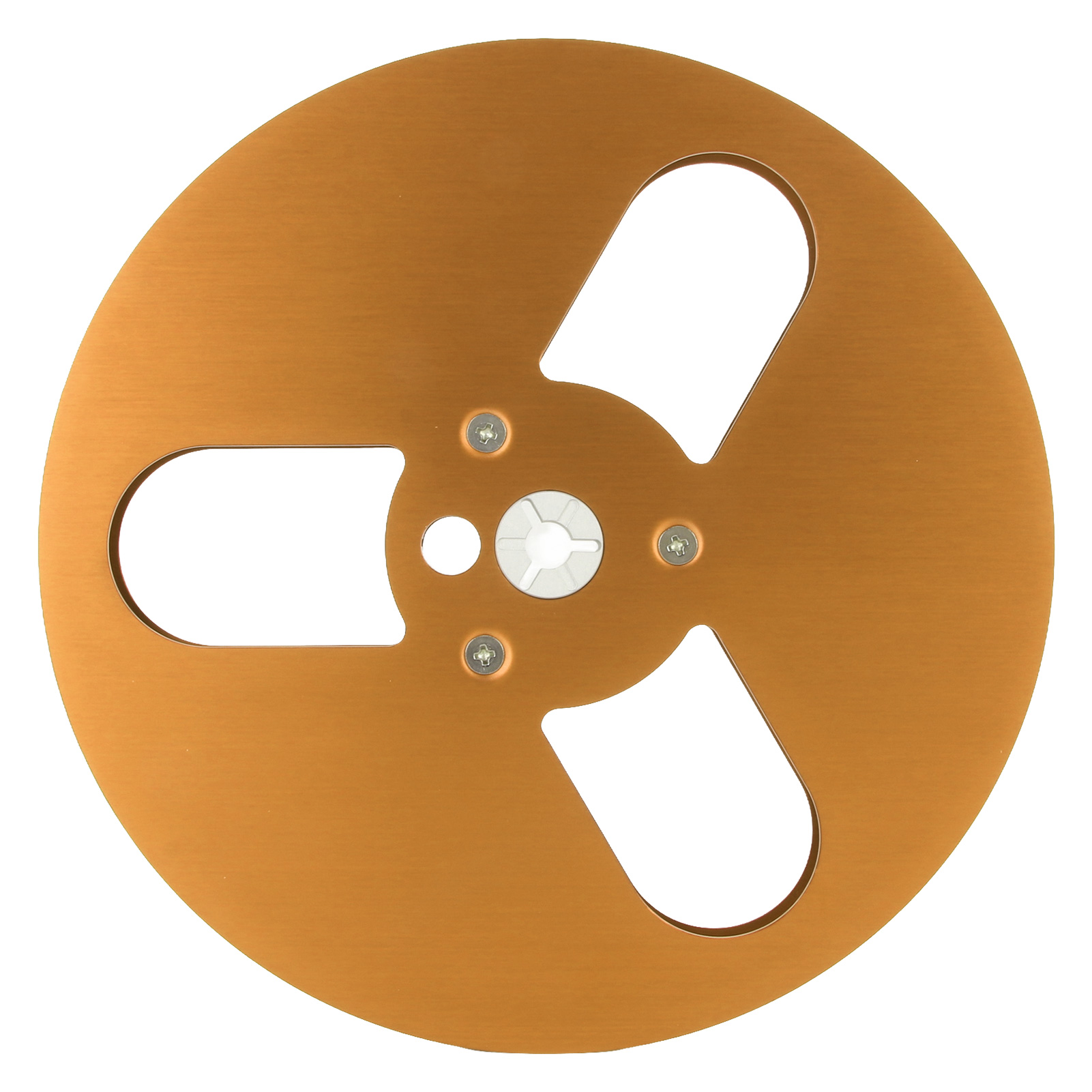 1/4 Zoll (6,35 Mm) Lange 7-zoll-aufnahmespule Aus Aluminiumlegierung, 3 Offene Löcher Für Aufnahmen, Echtes Vakuum, Winddicht, Kompatibel Mit Nab Gold