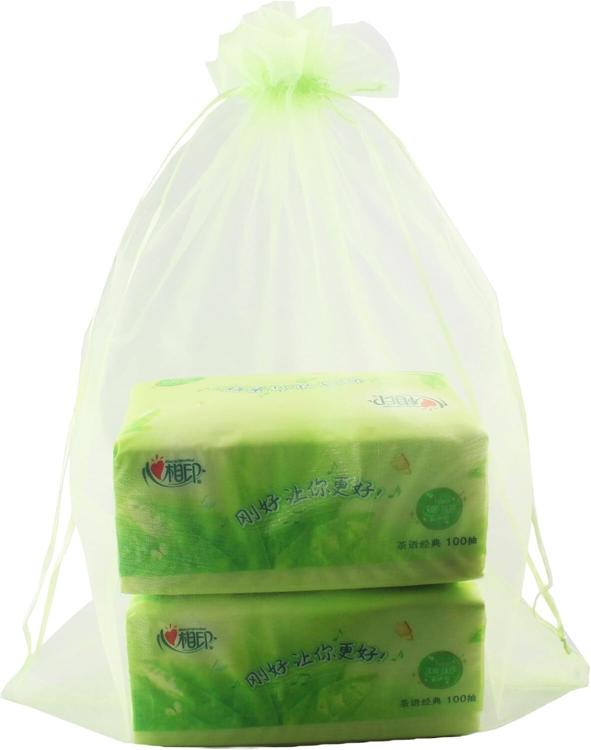 Set Mit 20 Organzabeuteln, 15x20 Cm, Mit Kordelzug, Für Schmuck, Geschenkverpackung Und Pflanzenschutz.