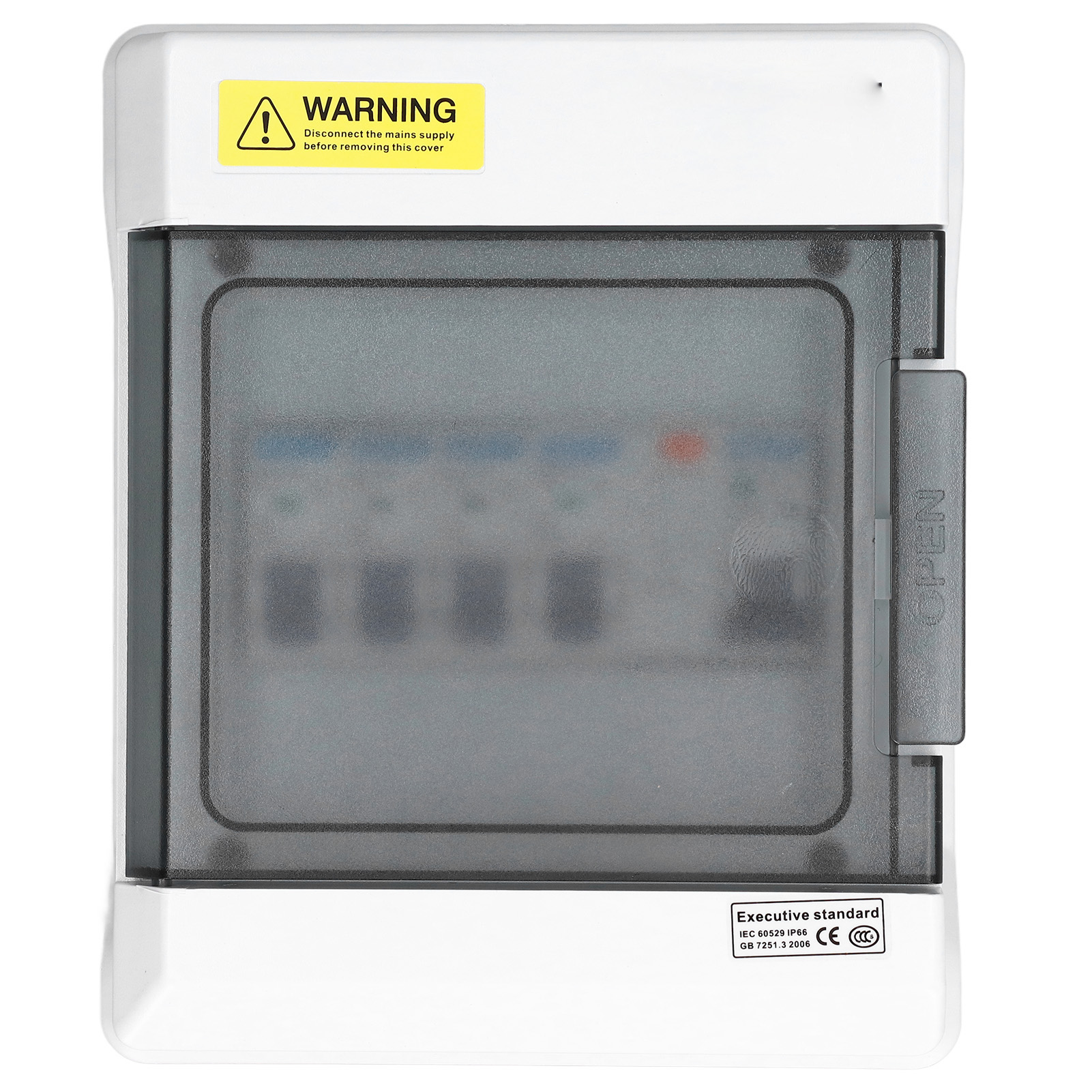 Mini-4-wege-fehlerstromschutzschalter Mit 63 A 30 Ma Schutz, Rcd+4mcb-panel (6 A + 2 X 16 A + 32 A) Für 230-v-installation