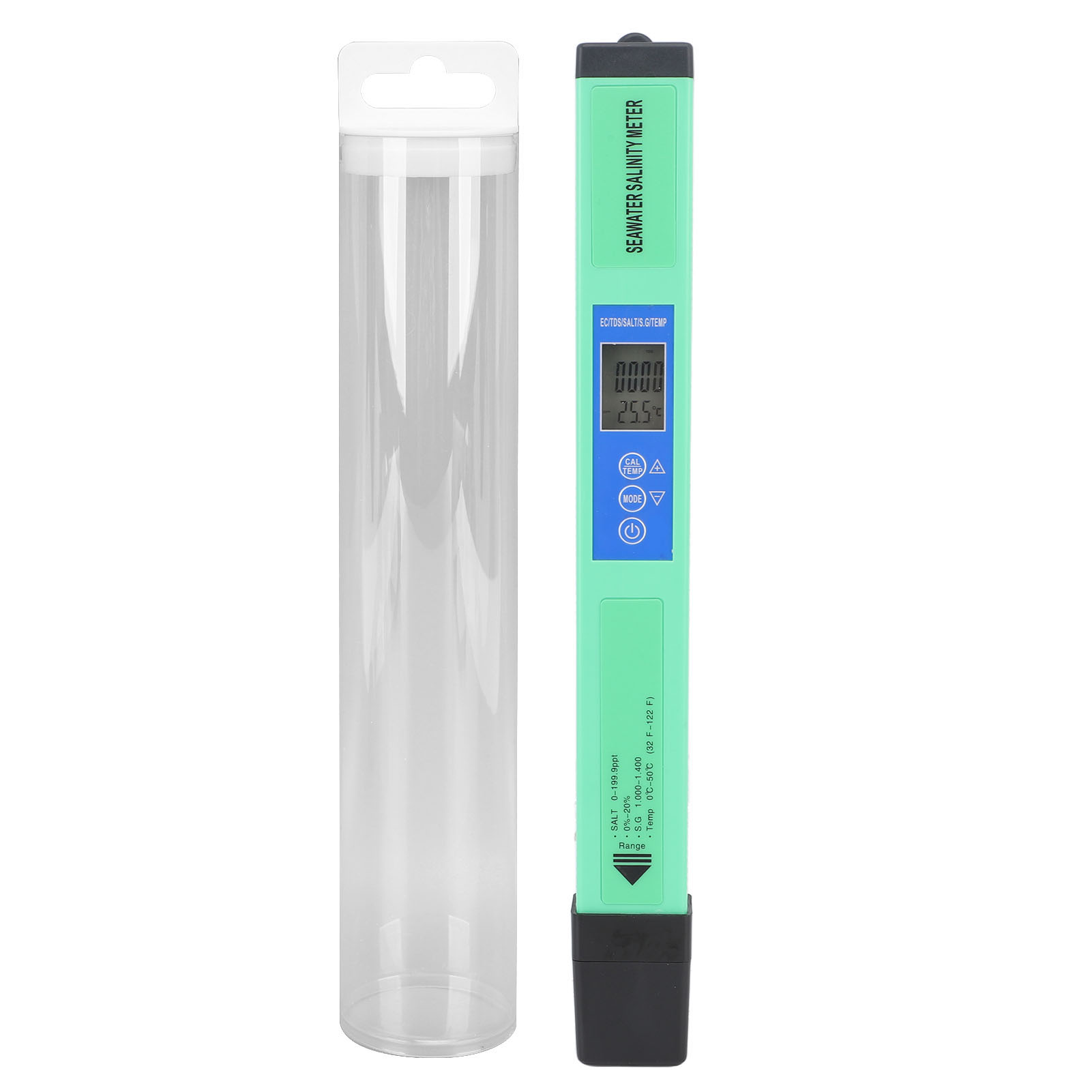 5-in-1 Bluetooth-wassertester – Misst Ec, Tds, Salzgehalt, Spezifisches Gewicht Und Temperatur Für Trinkwasser