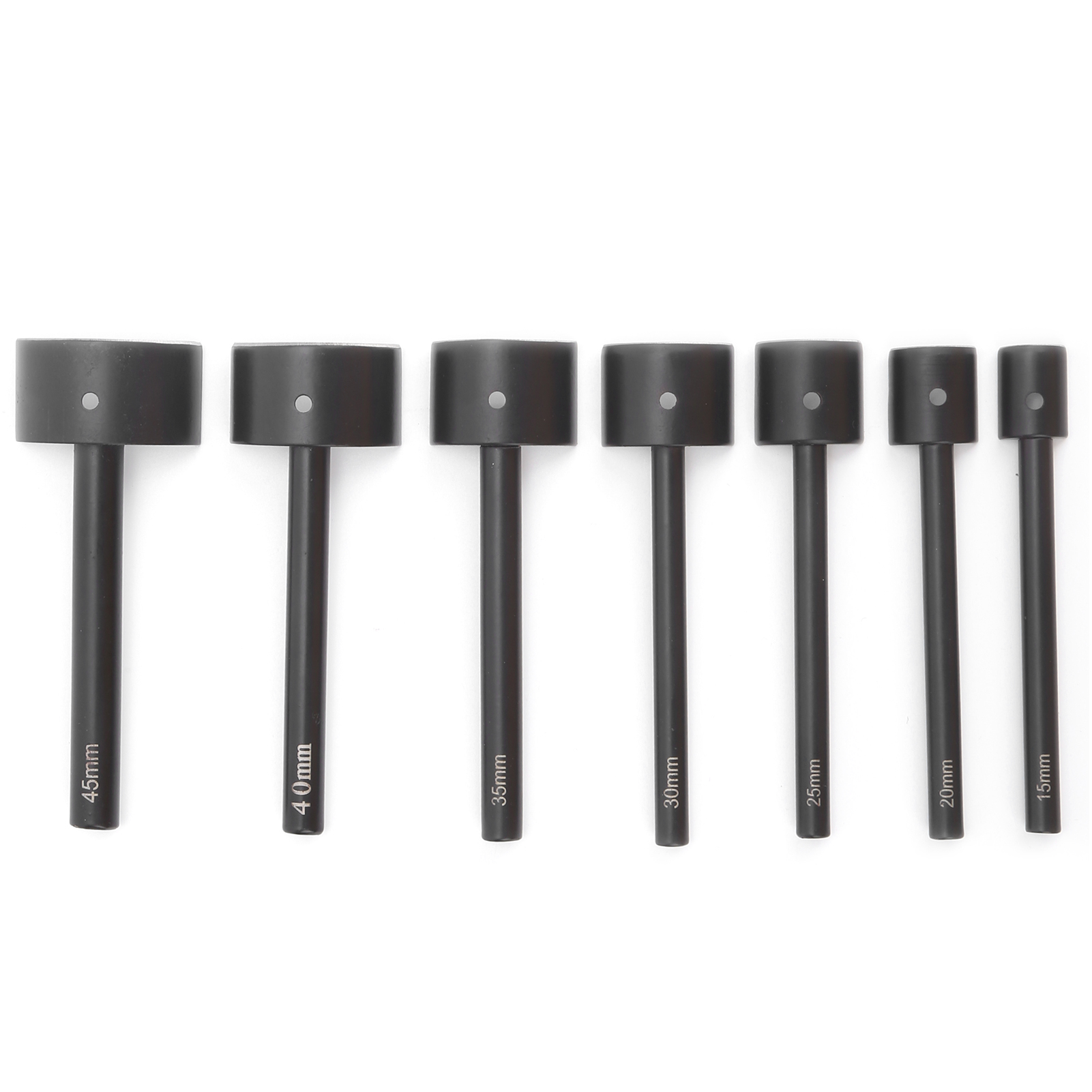7-teiliges Set Halbrunder Ausstechformen Für Lederarbeiten, Diy-projekte Und Gürtelaccessoires