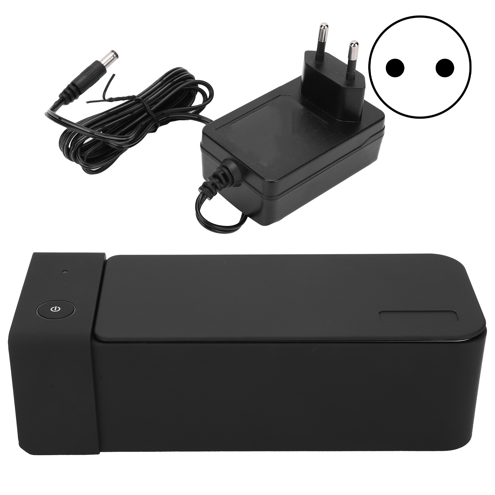 Ultraschallreiniger, 50 Khz, Schwarz, 600 Ml, Für Schmuck Und Brillen, Mk186, 15 W, Eu, Ac 200–240 V