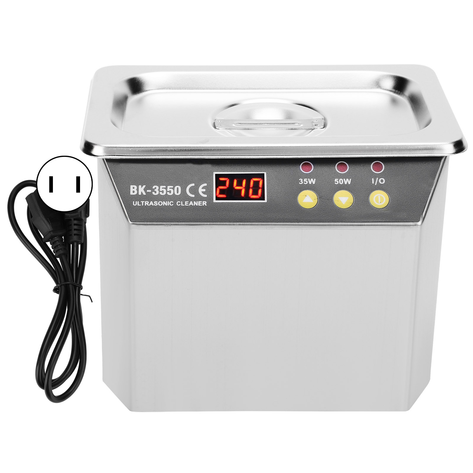 Hochleistungs-ultraschallreiniger 0,8 L Für Schmuck, Uhren, Ringe – Reinigungsgerät Bk-3550, 110 V, Us-stecker
