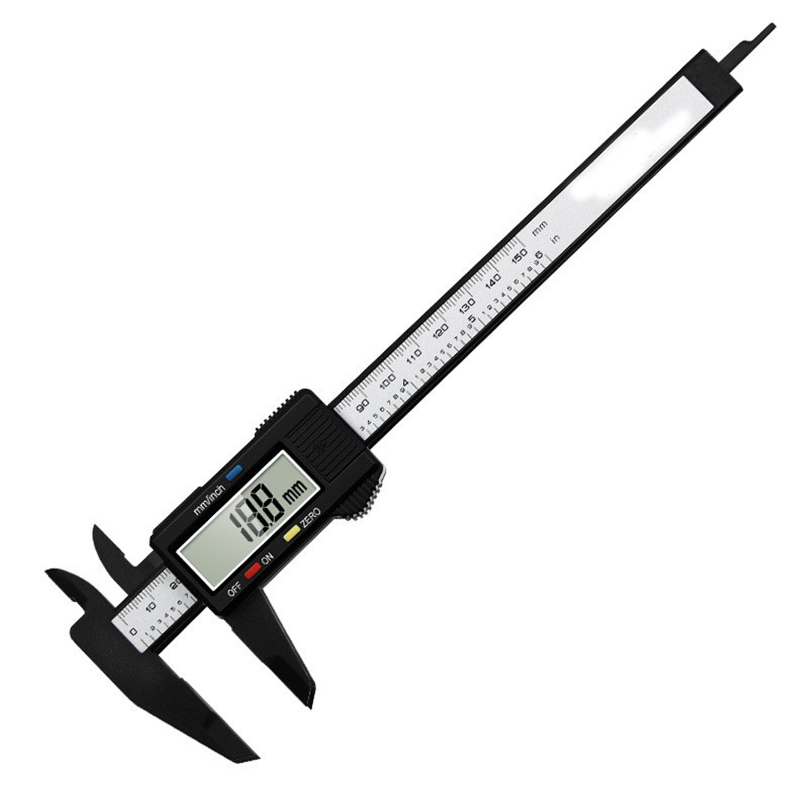 Schwarzer Digitaler Elektrischer Steigbügel Mit Präzisem Lcd-display Und Automatischer Abschaltung, Hohe Belastbarkeit, 0-150 Mm Verstellbereich