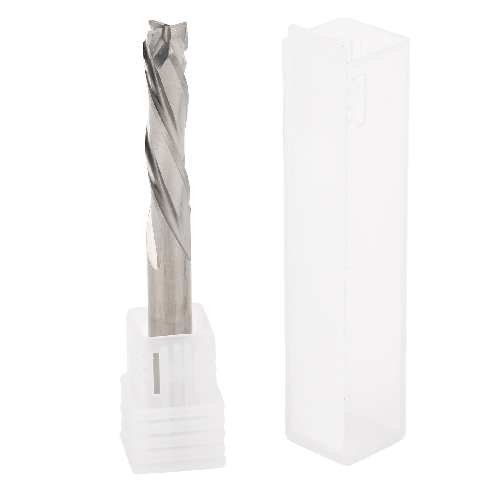 Dreischneidige Schaftfräser Aus Wolframstahl Für Aluminium, Cnc-rundschaft 6x6x25x60 Mm