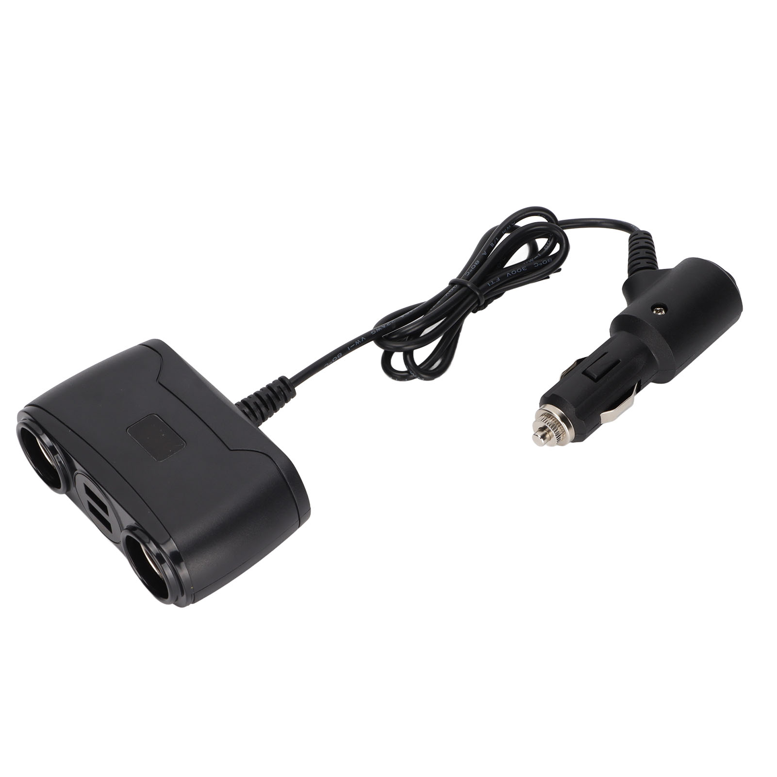 Dual-usb-120w-qc-3.0-autoladegerät Mit Digitalanzeige Und Schalter – 2-in-1