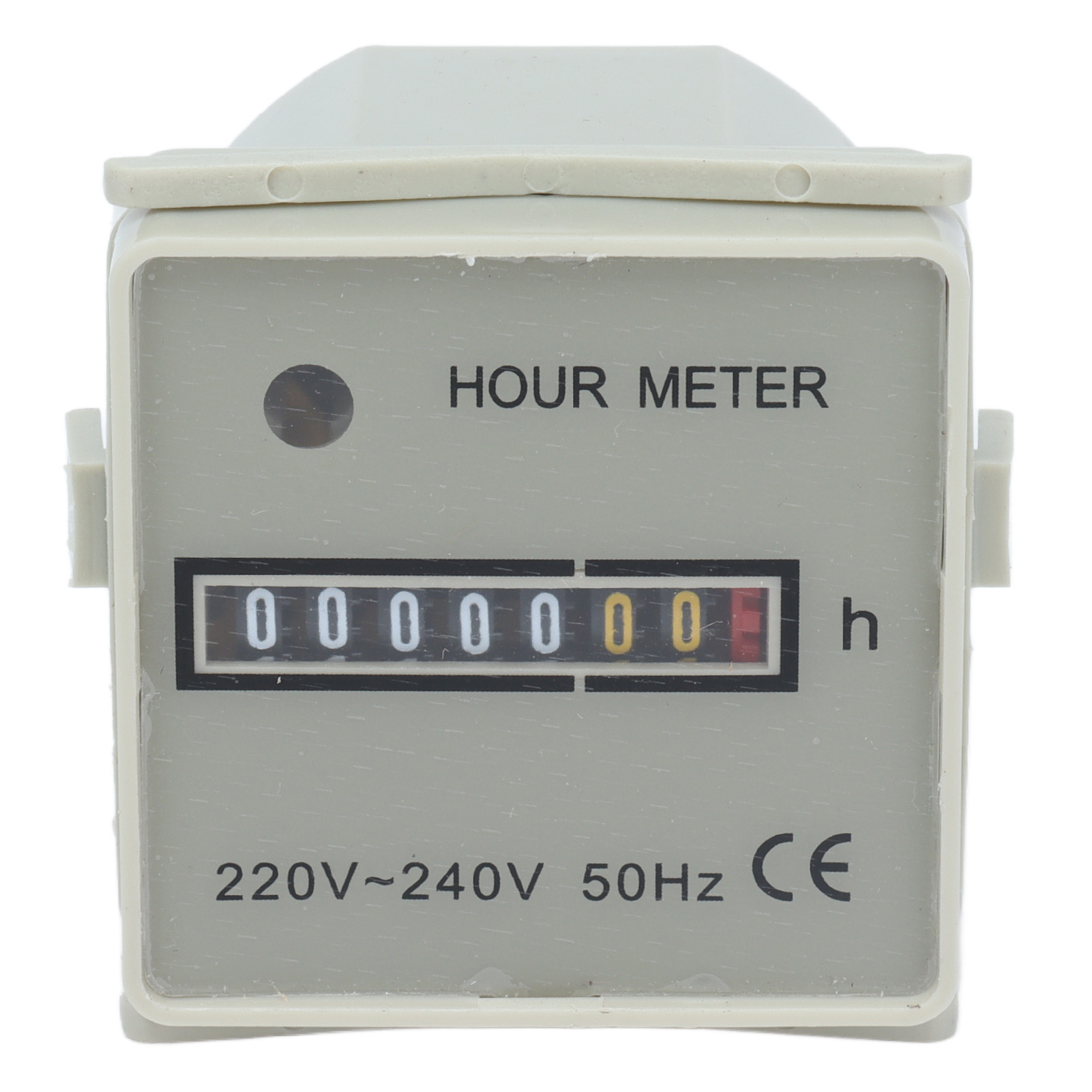 Mechanischer Betriebsstundenzähler Hm-2/uwz48 Für Industrielle Anwendungen, 220–240 V, Geringer Stromverbrauch 0,3 W