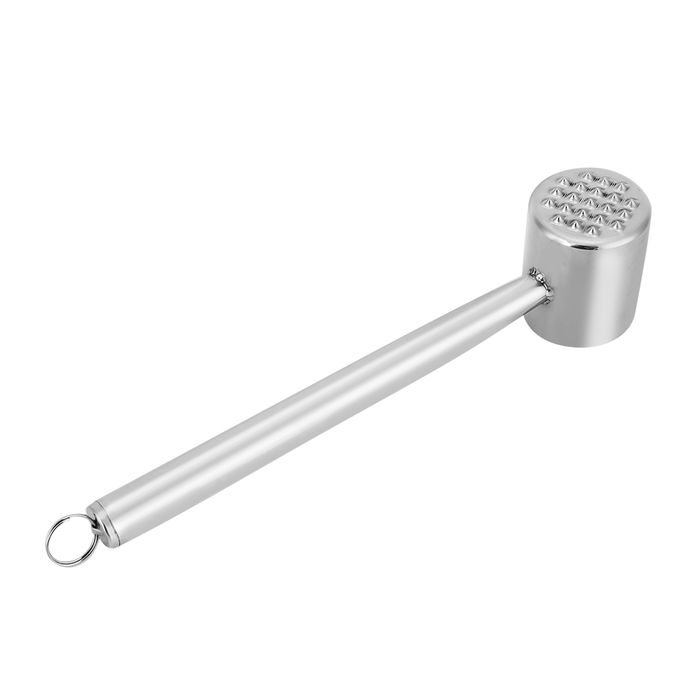 Fleischklopfer Aus Edelstahl, Doppelseitiger Fleischklopfer Für Die Küche