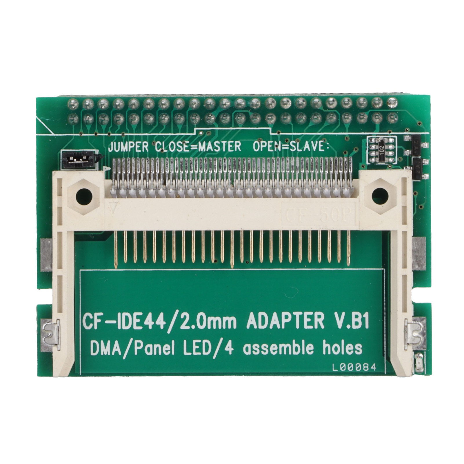 Cf-karte Auf 2,5" 44-pin Ide-buchse Adapter Für Festplatte - Kompatibel Mit Linux, Dos, Windows