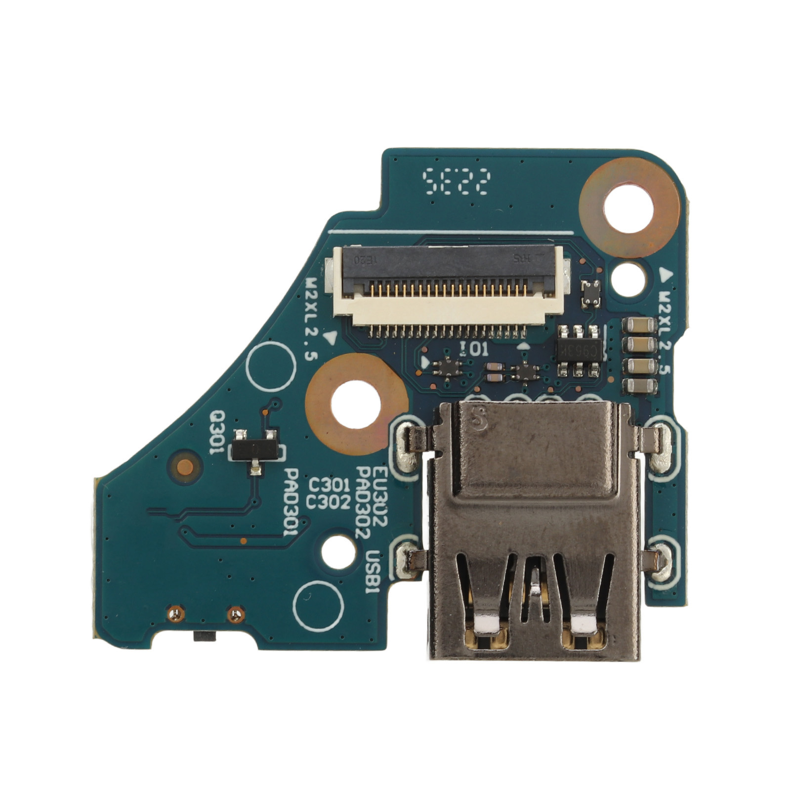 Usb-karte Für Hp Envy X360 15m Dr, Ersatz-usb-anschlusskarte Und Netzschalter, Kompatibel Mit 448.0gb07.0011.