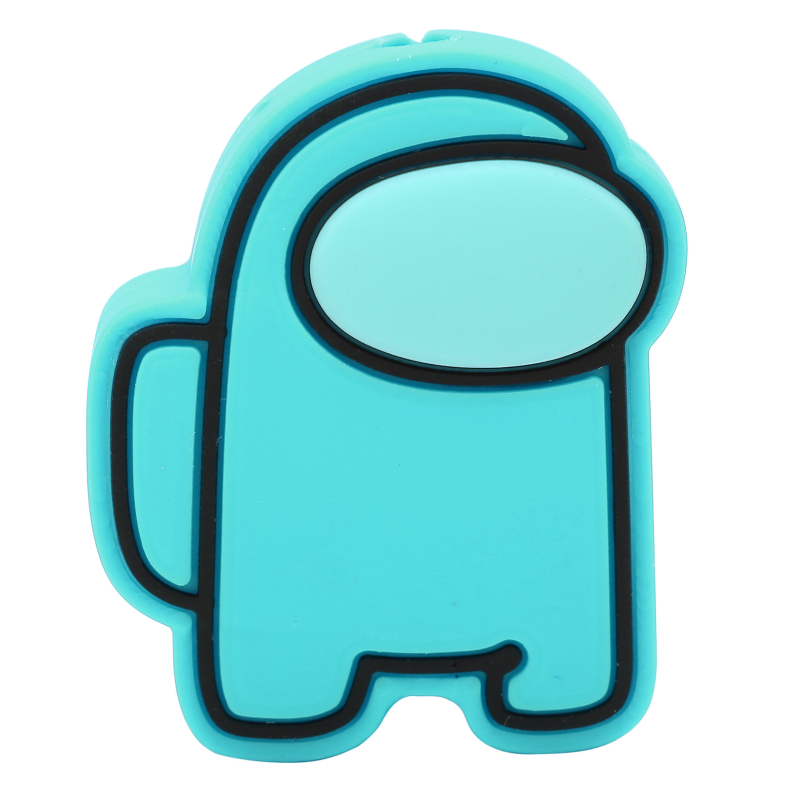 Niedlicher Cartoon-usb-kabelschutz Für Smartphones – Blau