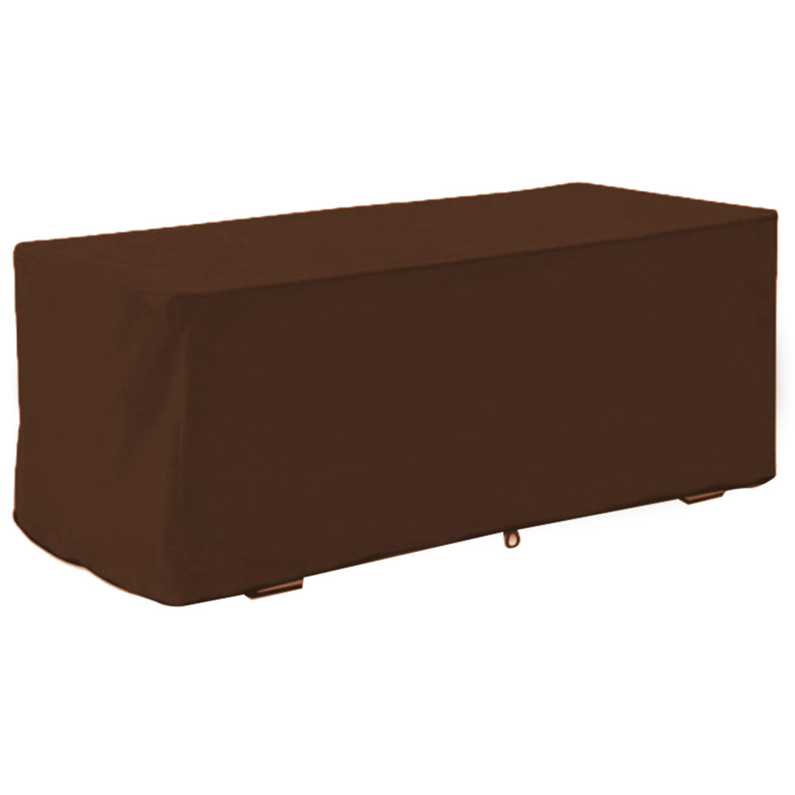 Wasserdichte Und Uv-beständige Aufbewahrungsbox Für Den Außenbereich, 123 X 62 X 55 Cm, Kaffeebraun