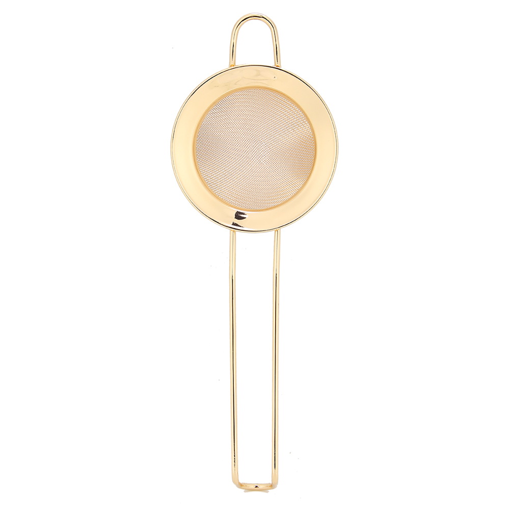 Cocktail-siebkegel Aus Edelstahl Für Kuchenpulver Und Teefilter – Gold Bar Zubehör