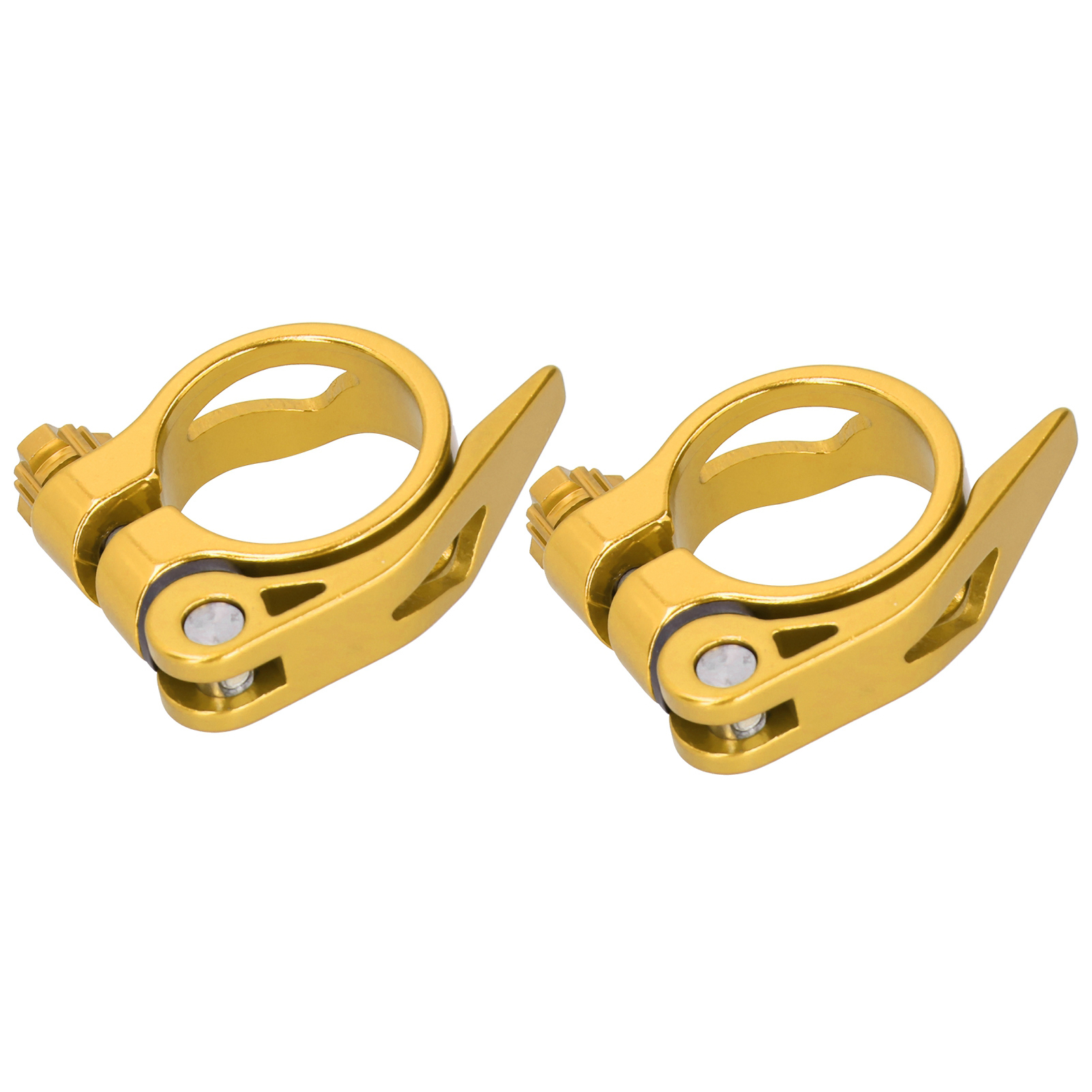 Stück 34,9 Mm Schnellspann-sattelstützenklemme Für Mountainbikes Und Rennräder, Vorbaubefestigungszubehör (gold)