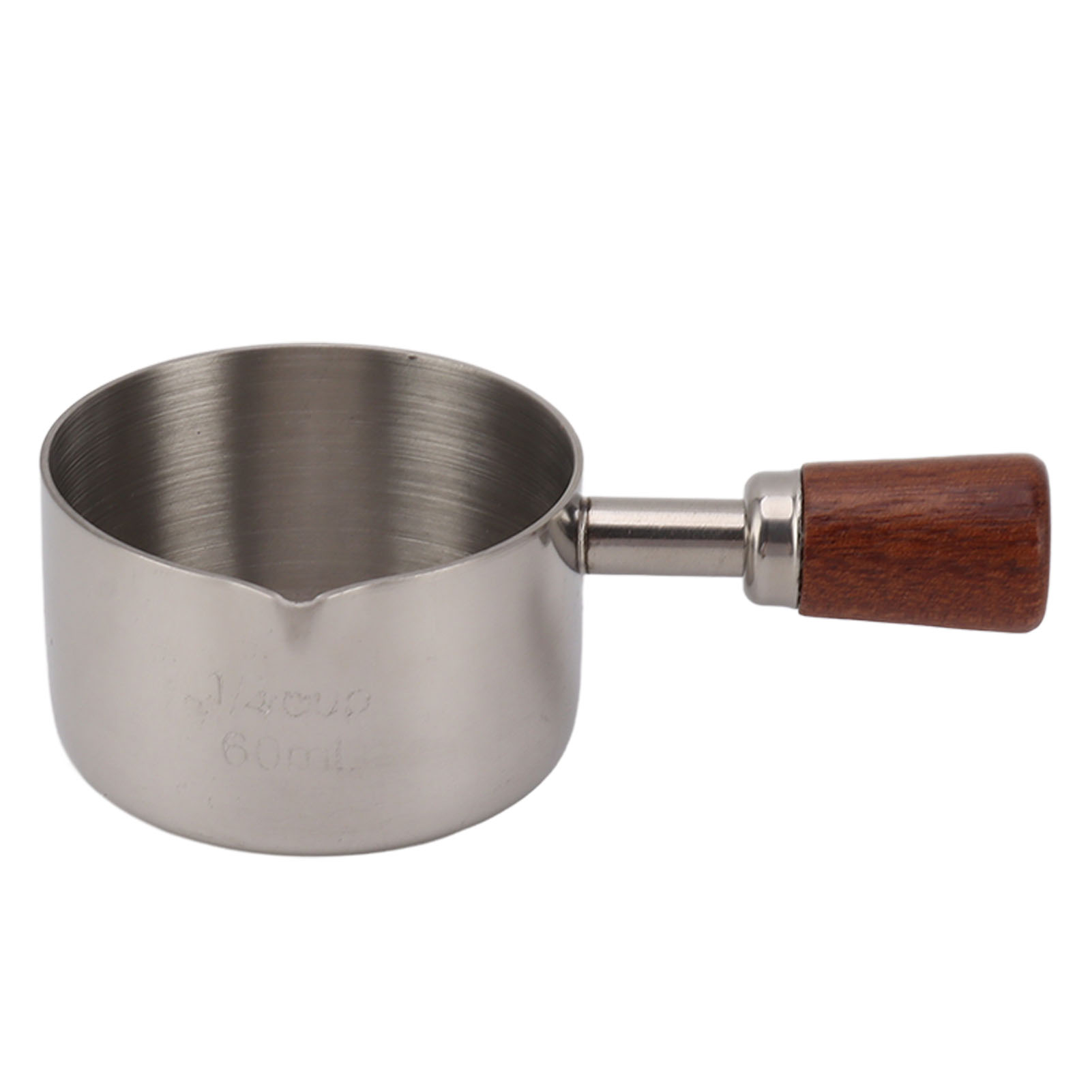 Professioneller Saucenbecher Aus Edelstahl 304 Mit Griff Für Küche, Bankette Und Picknicks Im Freien, 60 Ml, Silber