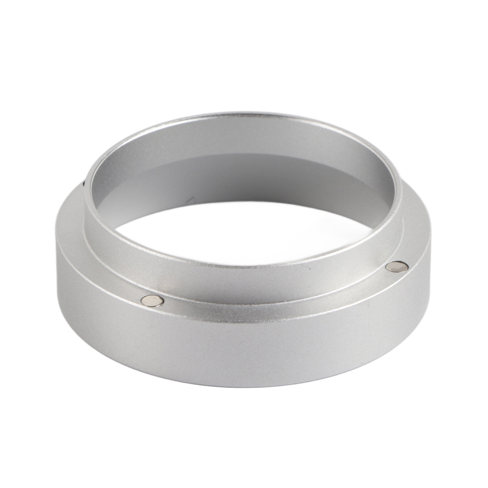 Universeller 58-mm-aluminium-kapselring Für Kaffeemaschinen, Silberner Ersatztrichter