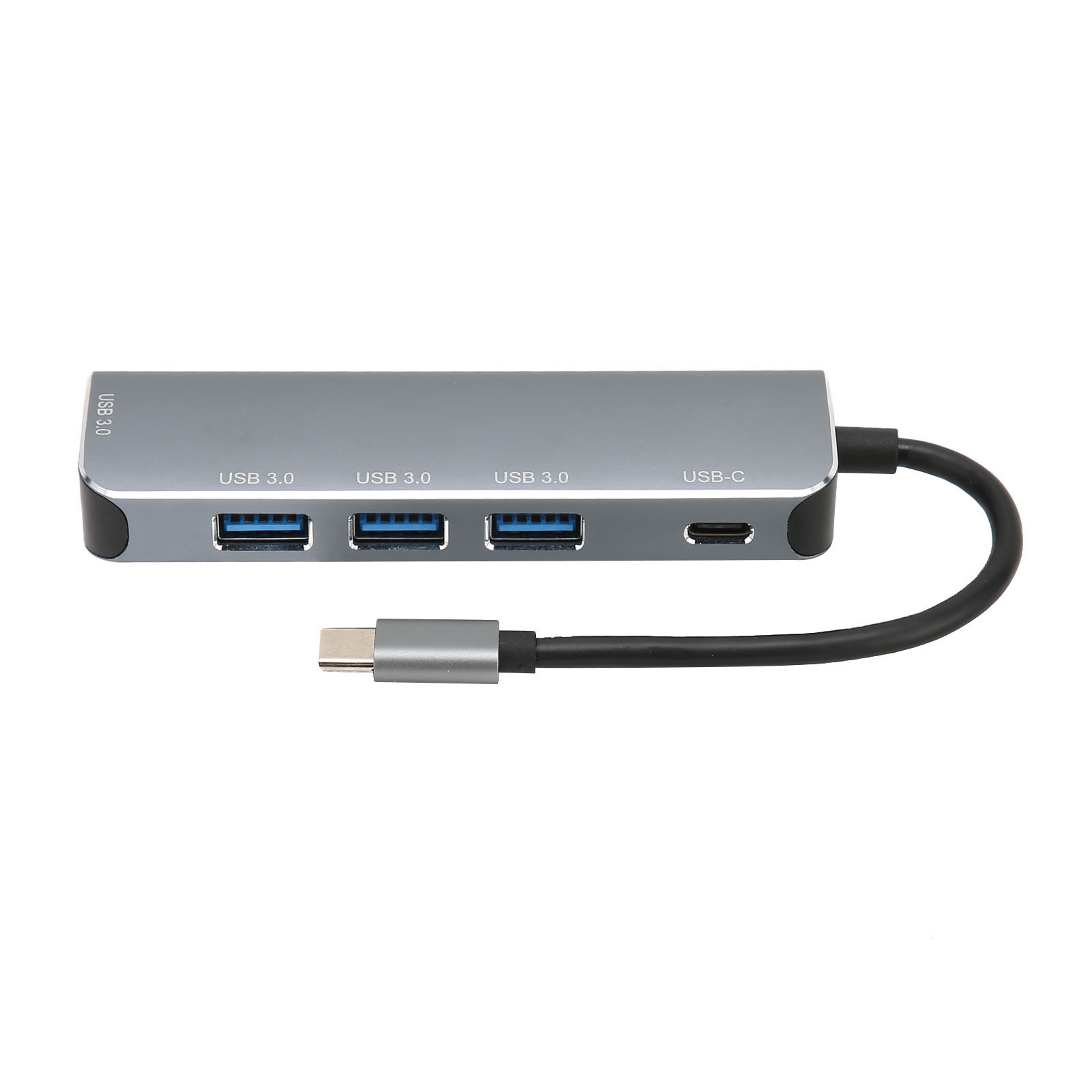 5-in-1 Usb-c Dockingstation Mit 4 Usb 3.0-anschlüssen, 60w Pd 3.0 Schnellladefunktion Für Tablets, Smartphones Und Laptops