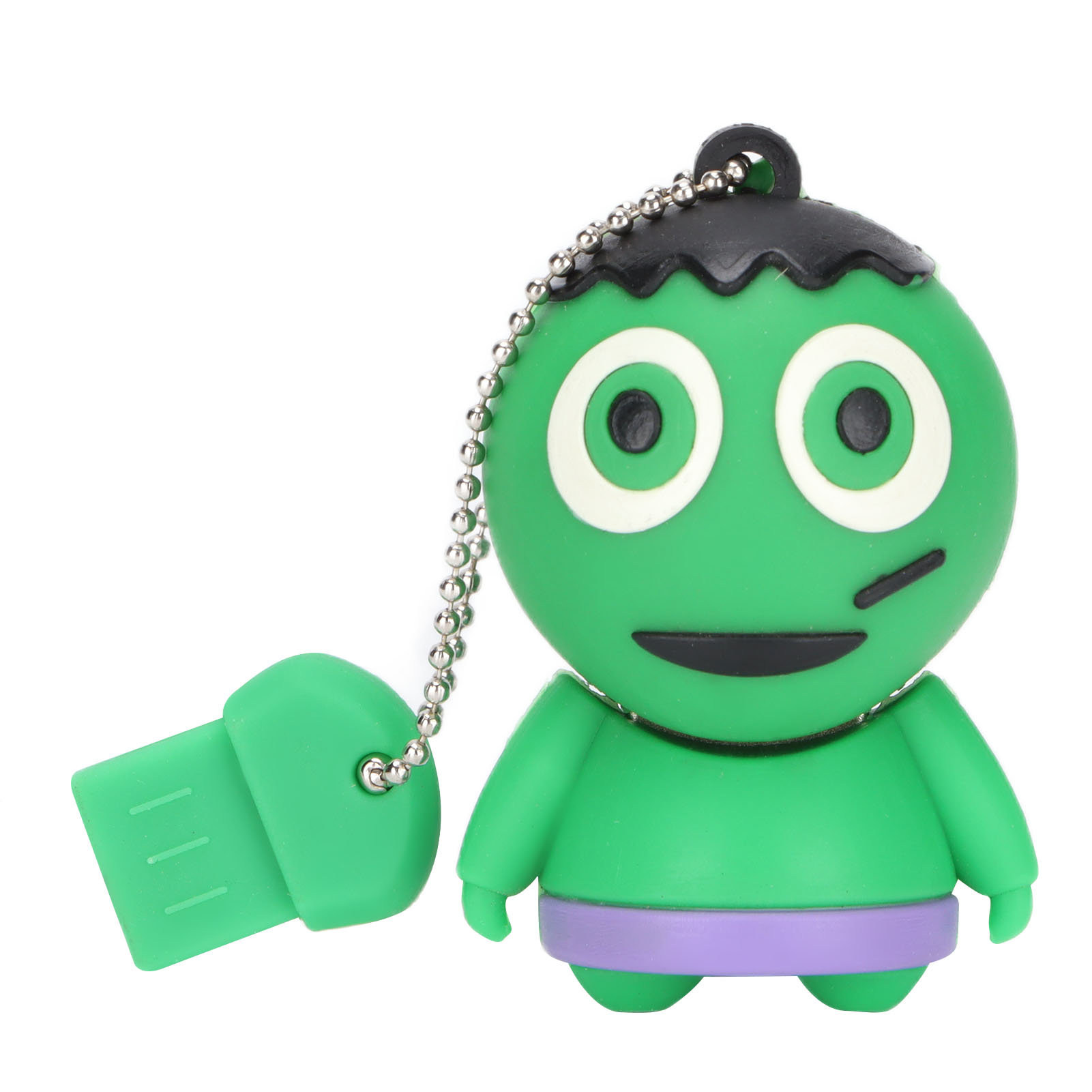 Grüner Geist Usb-stick (128 Gb) – Originelles Halloween-geschenk – Usb 2.0 – Große Speicherkapazität – Wasserdicht