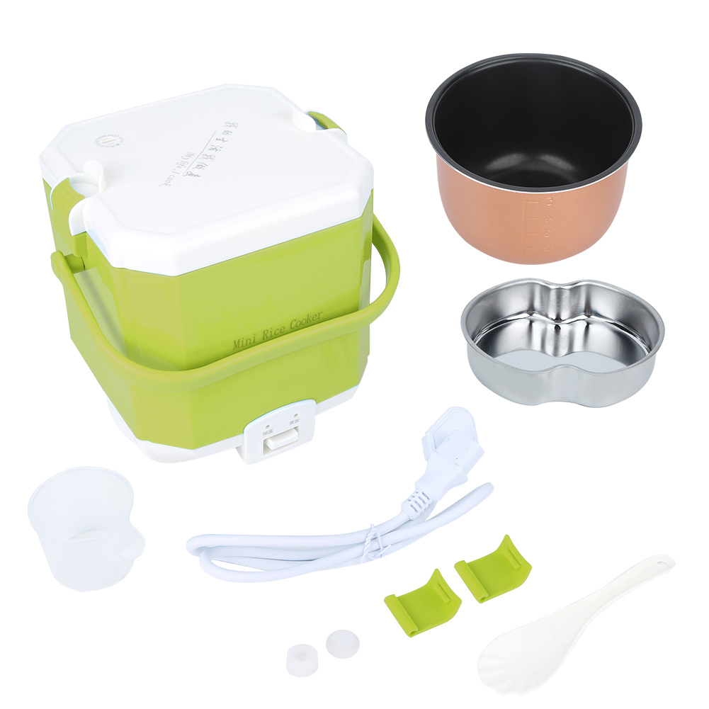 Mini-reiskocher, 1,5 L, Grün – Tragbarer Dampfgarer Für Zuhause Und Unterwegs, 220 V Mit Australischem Stecker