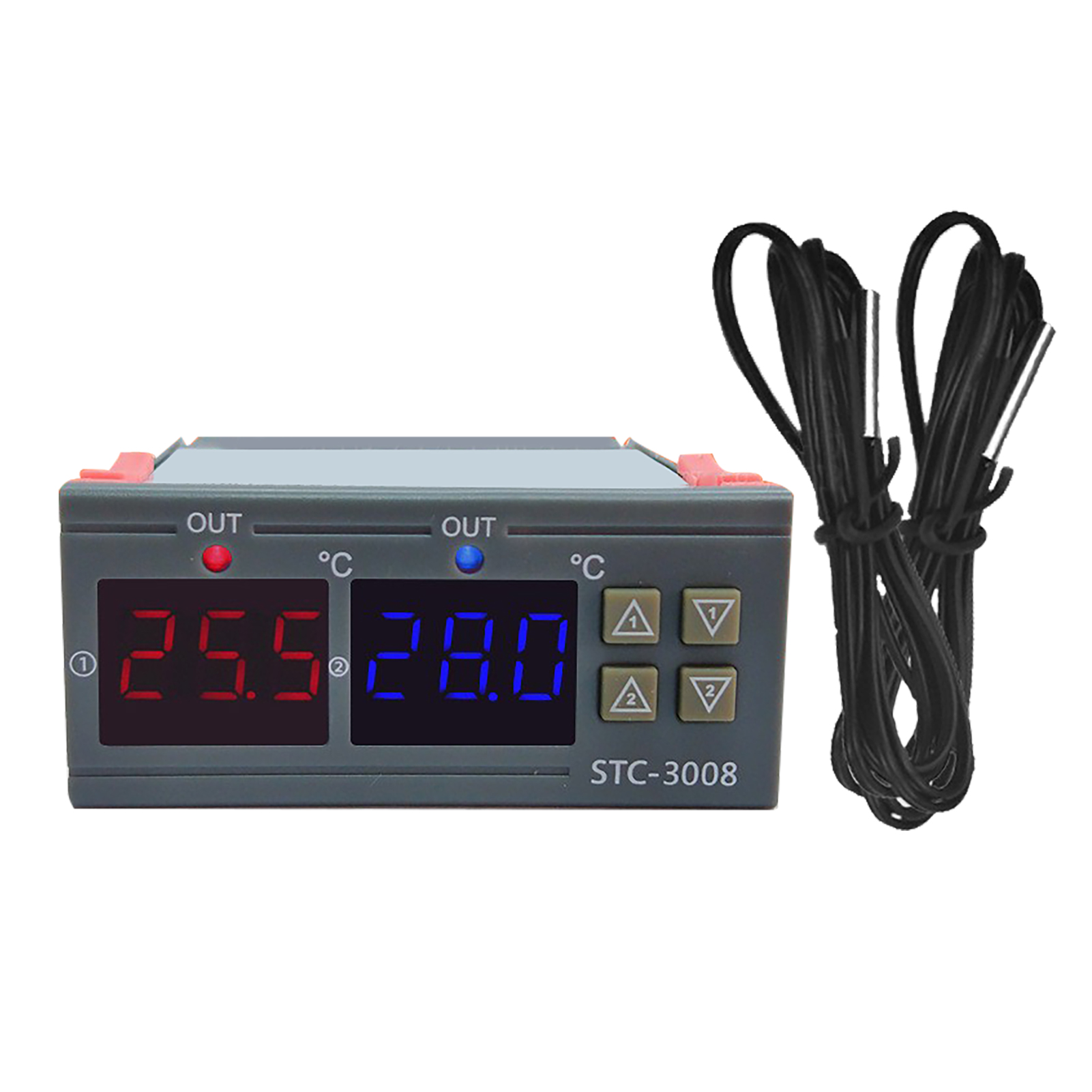 Intelligenter Digitaler Temperaturregler Mit Digitalanzeige Und Einstellbarem Elektronischem Schalter (12 V)
