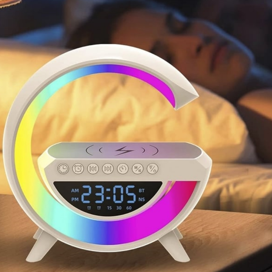G-light – Kabellose Rgb-lampe, Ladegerät Und Bluetooth-lautsprecher