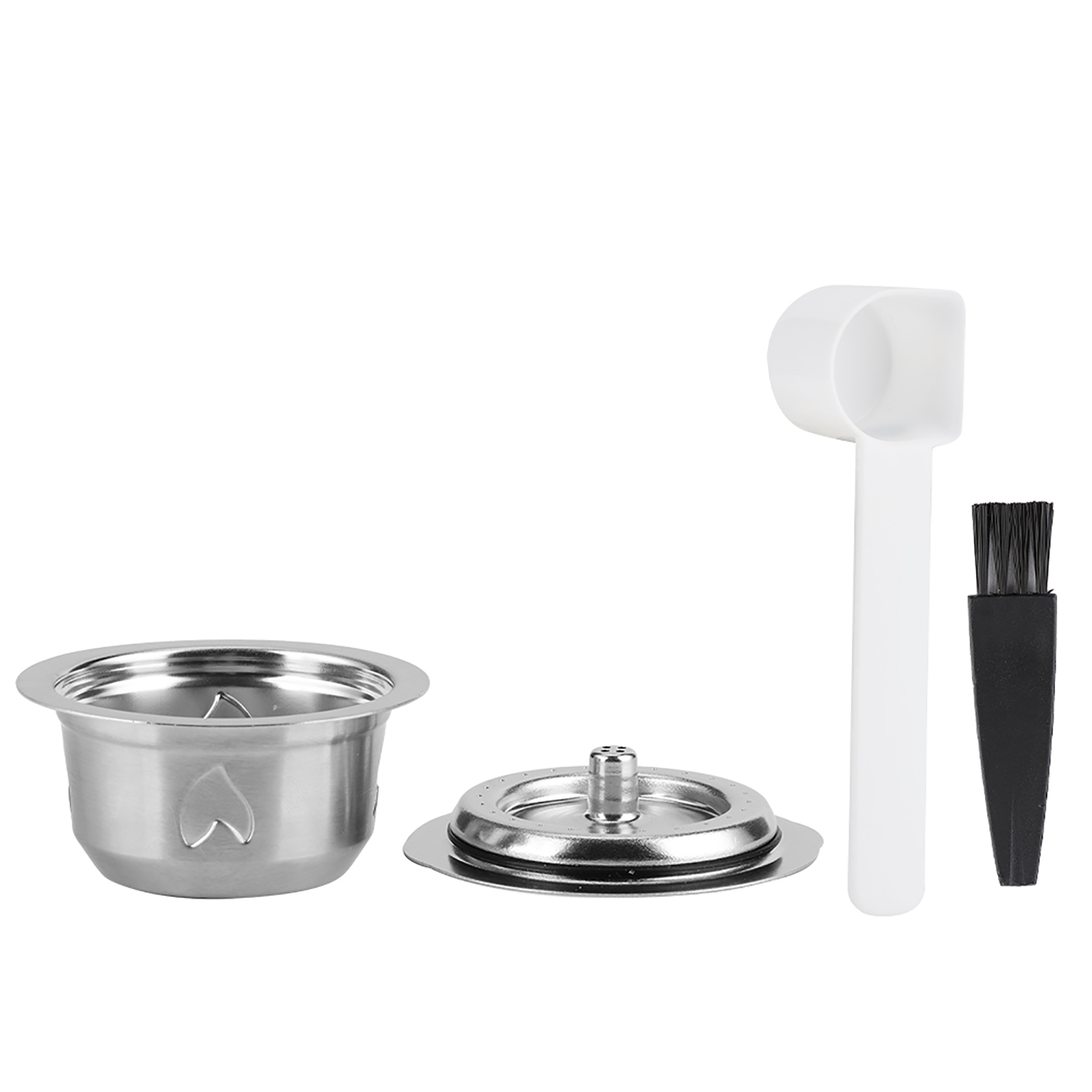 230 Ml Wiederverwendbares Edelstahl-kaffeekapselfilter-set Für Vertuo Plus