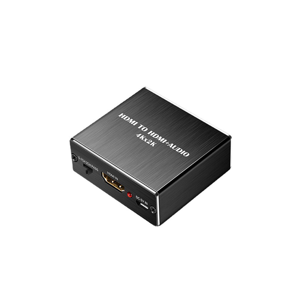 4k 30hz Hdmi Zu Toslink Spdif Und 3,5mm Audio-extraktor, Kompatibel Mit Fernseher, Pc, Ps4/5, Blu-ray-player, Stereo-audio-adapter