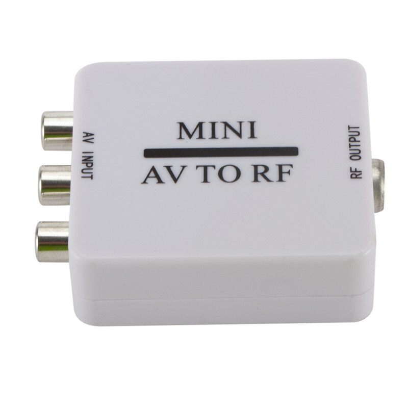Av-zu-rf-videokonverter, Treiberlose Mini-adapterbox Für Fernseher, Signalumschalter