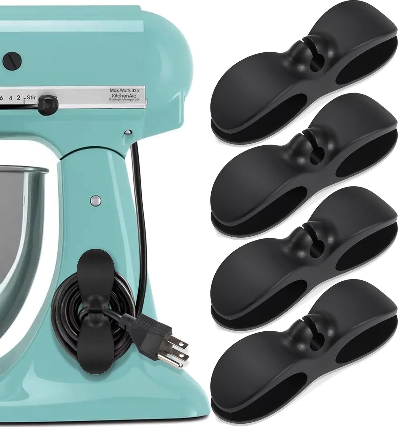 Kabelaufroller Für Küchengeräte, Kabelaufbewahrung Für Multikocher, Mixer, Kaffeemaschinen Und Heißluftfritteusen