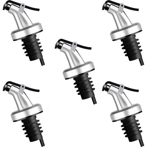 5er-pack Flaschenverschlüsse Für Öl Und Essig, Ideal Für Salate Und Soßen