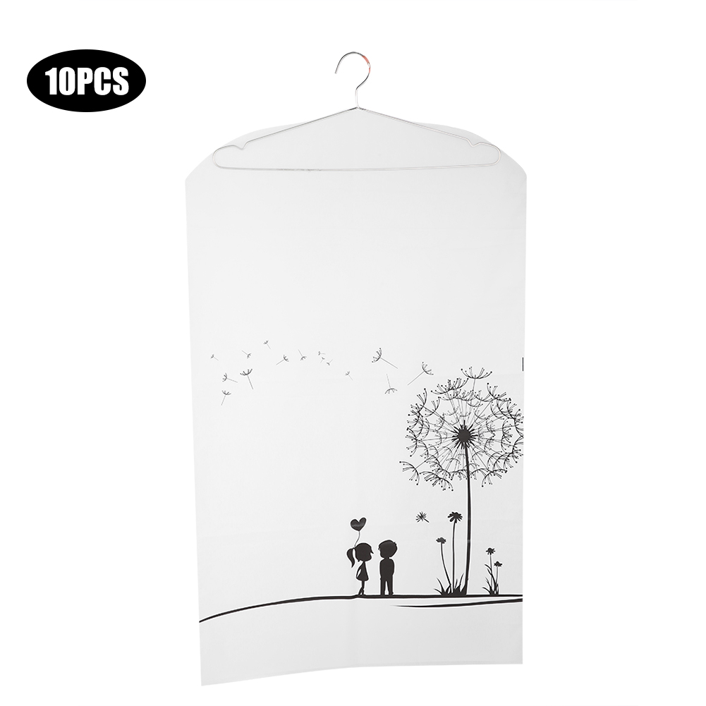 10 Wasserdichte Aufbewahrungstaschen Für Kleidung, 60 X 100 Cm, Staubschutzhüllen Für Mäntel Und Anzüge