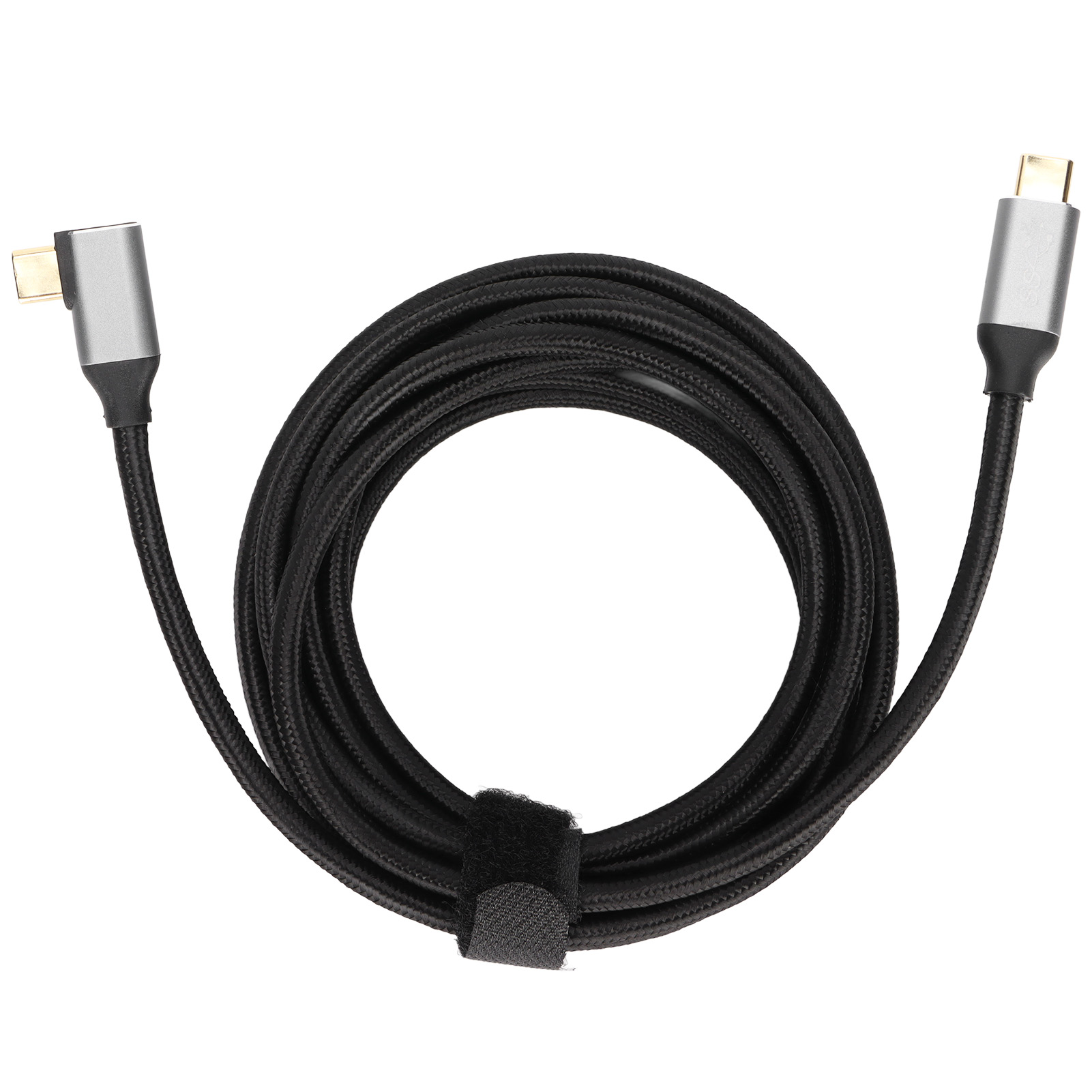 Usb-c Pd 5a 100w Nylonkabel Für Xiaomi, Schnellladefunktion Mit Rechtwinkligem Stecker Für Tablets Und Smartphones