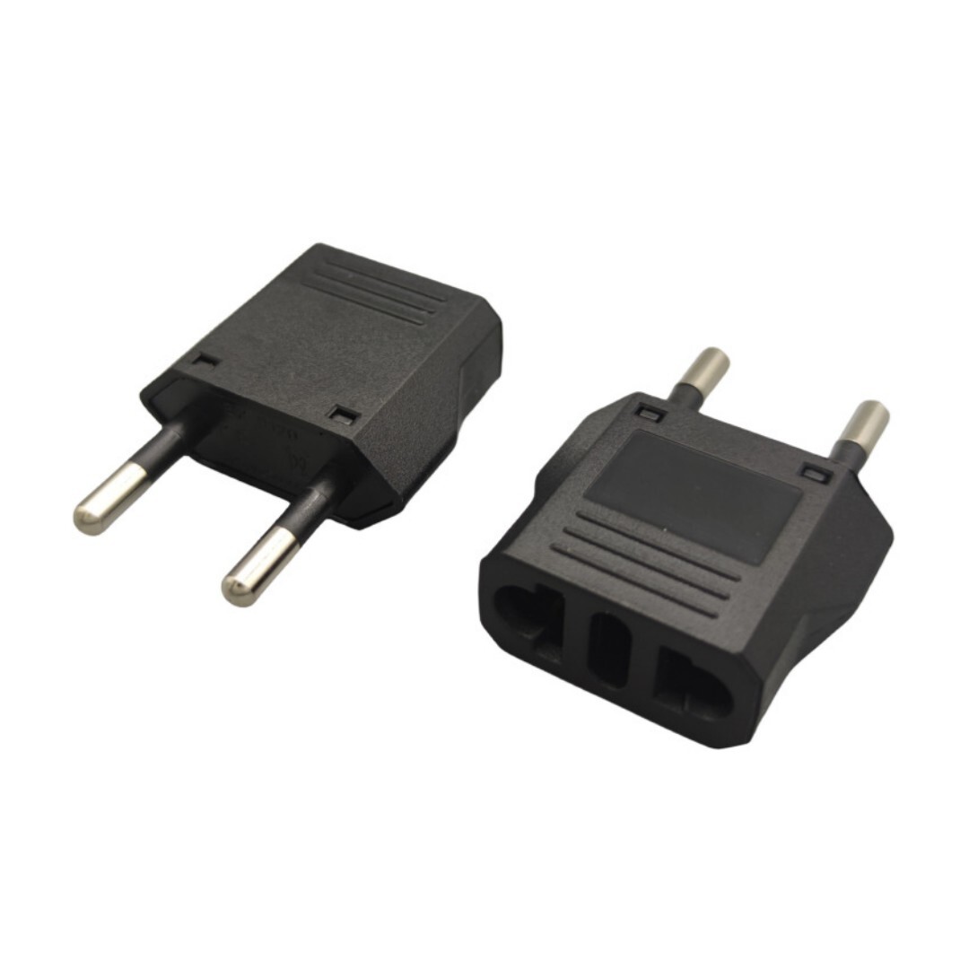 Us-eu-reiseadapter – 3-teiliges Set