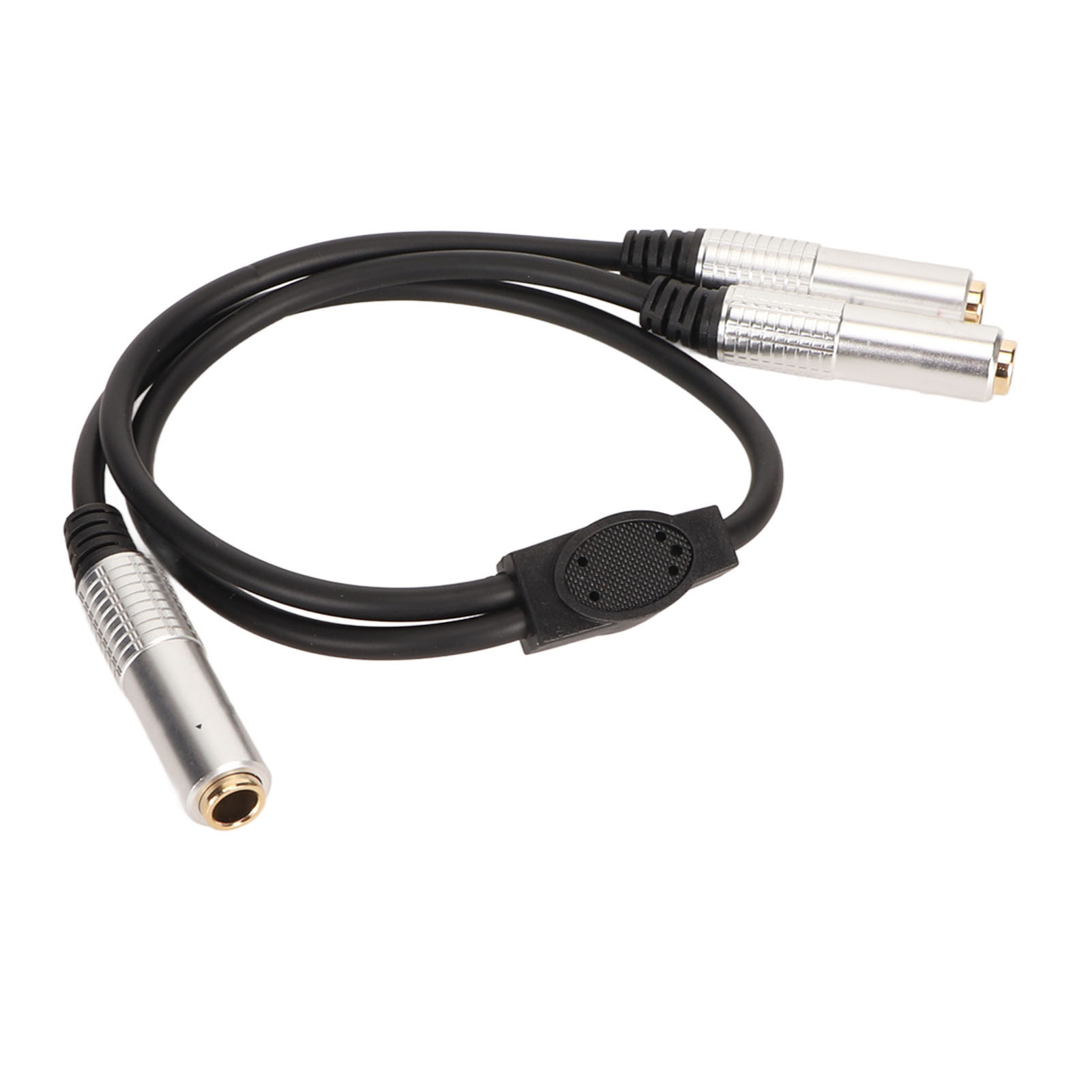 6,35-mm-klinkenbuchse Auf Zwei 6,35-mm-klinkenbuchsen-stereo-y-kabel, Vergoldete Anschlüsse, Plug & Play, 0,5 M