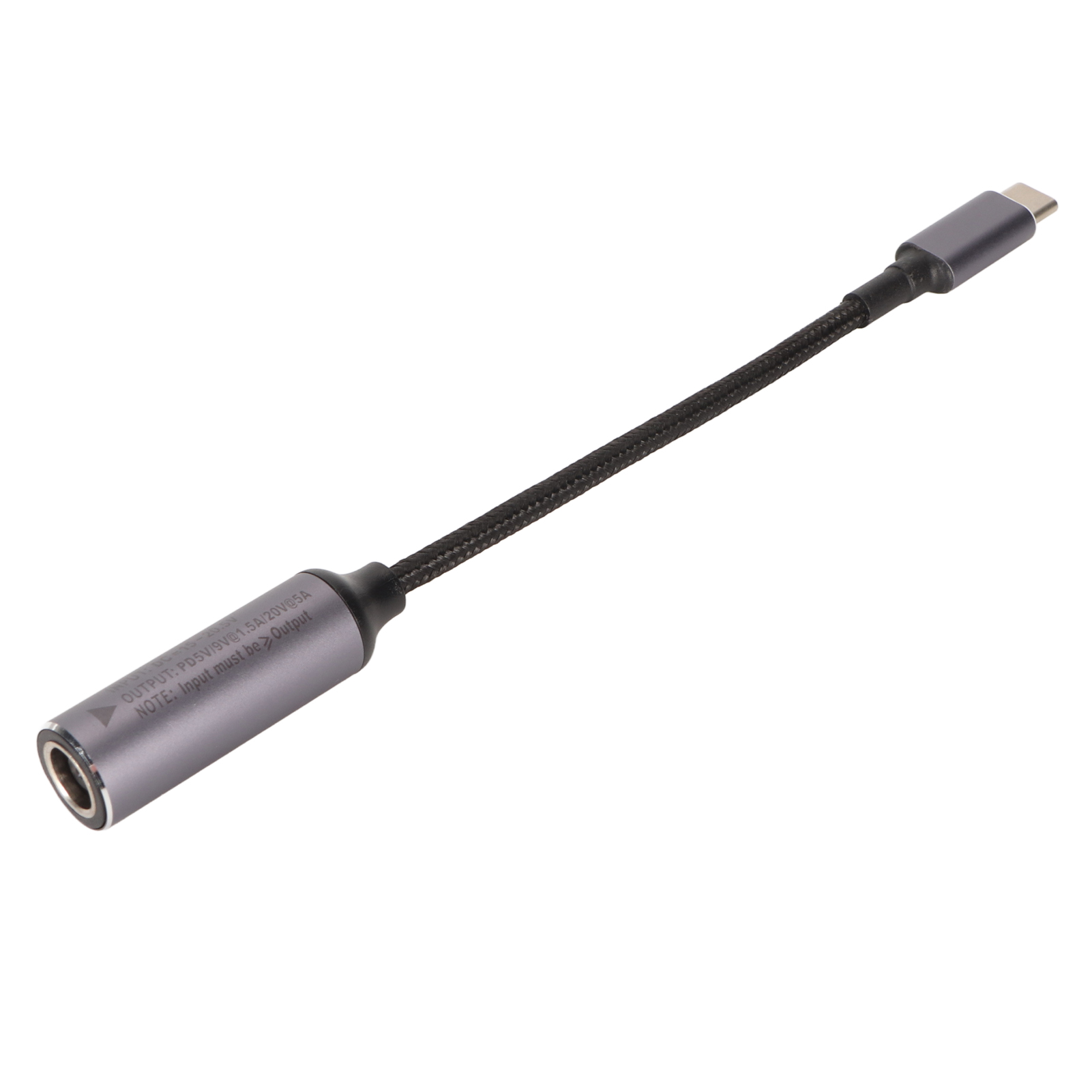100w Pd Usb-c Stecker Auf Buchse Stromkabel 7,9 Mm X 0,9 Mm Für Tablets, Laptops Und Smartphones