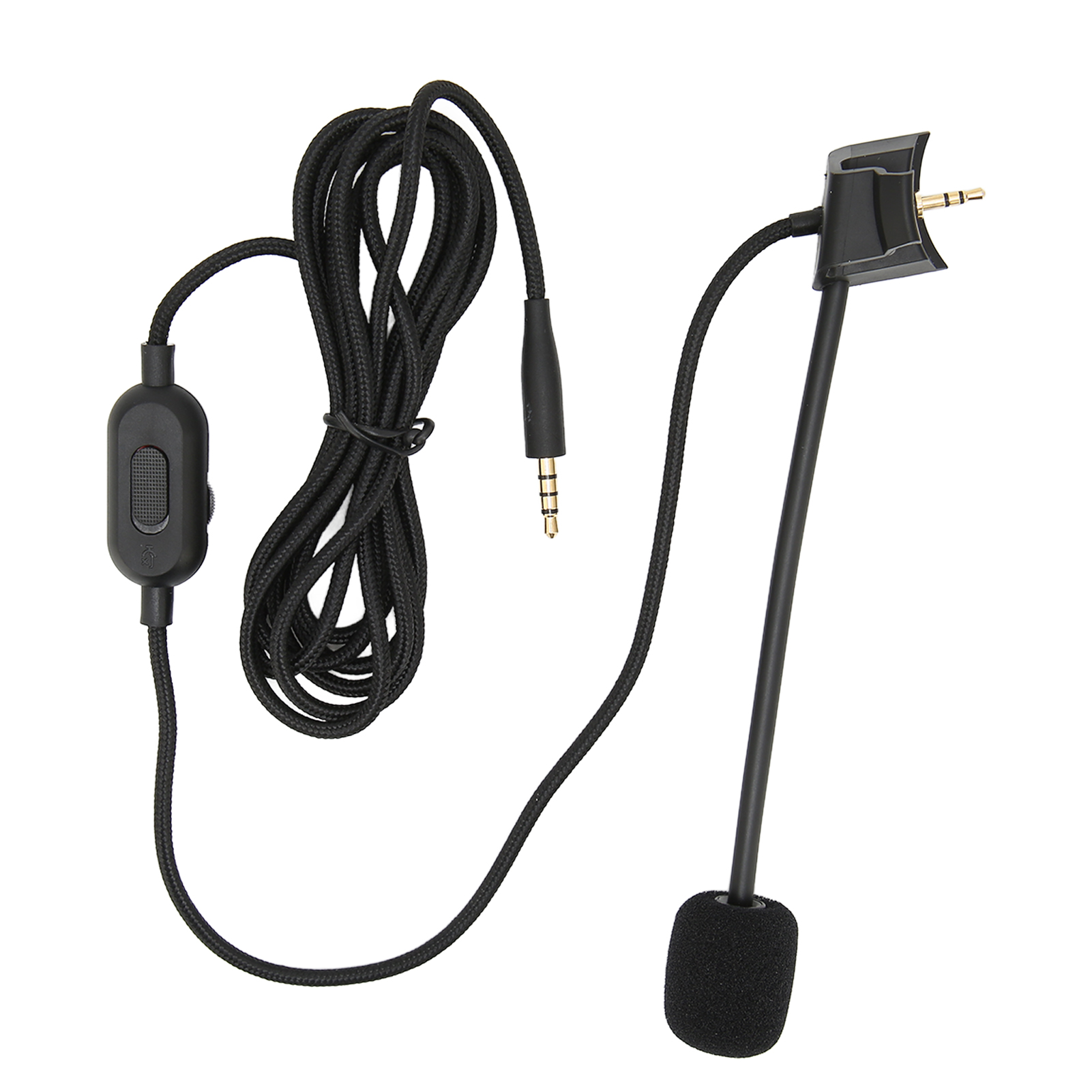 Headset-audiokabel Mit Lautstärkeregler Und Stummschalter