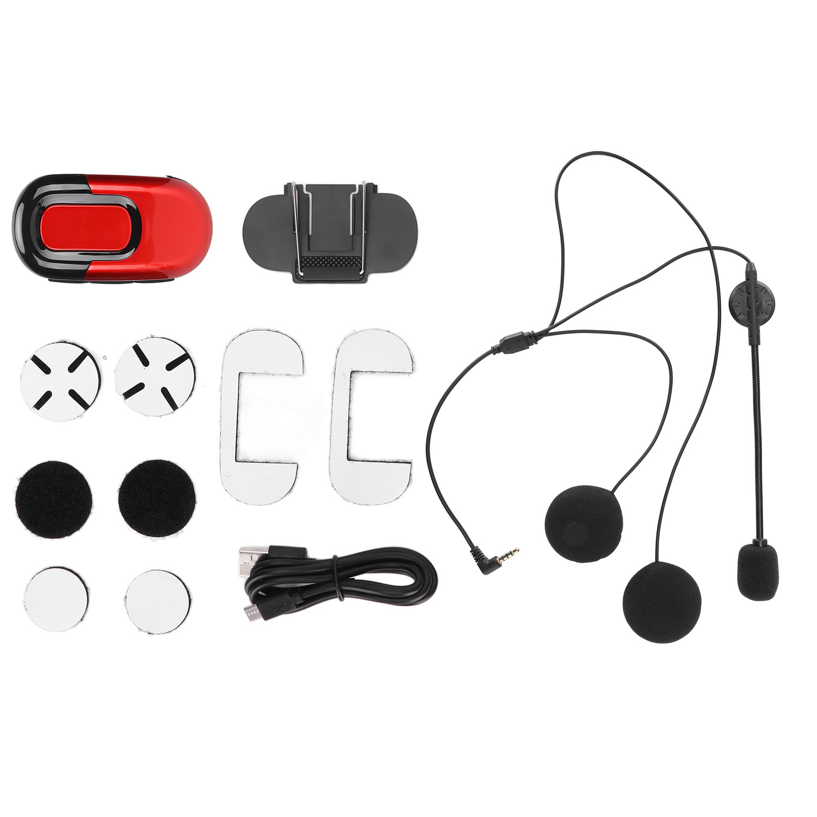 Motorradhelm Mit Bluetooth 5.0, Geräuschunterdrückung Und Integrierten Wasserdichten Kopfhörern Für Die Fahrt