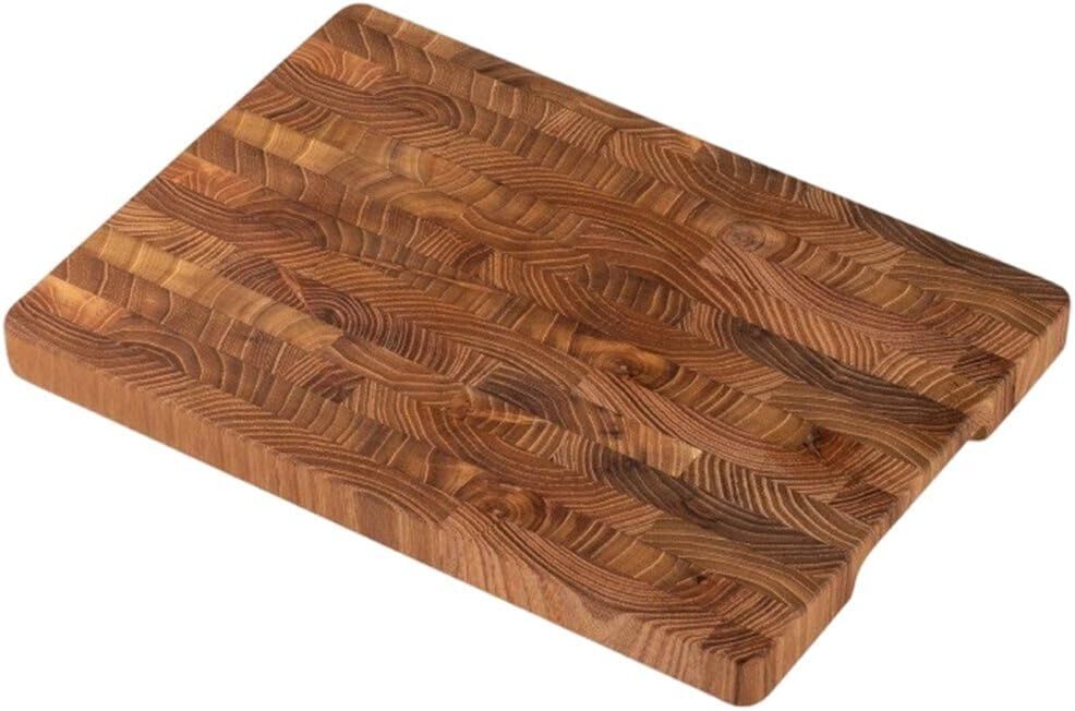 Schneidebrett Aus Holz Für Die Küche, Stabile Platte Für Fleisch Und Käse, Robustes Servierbrett