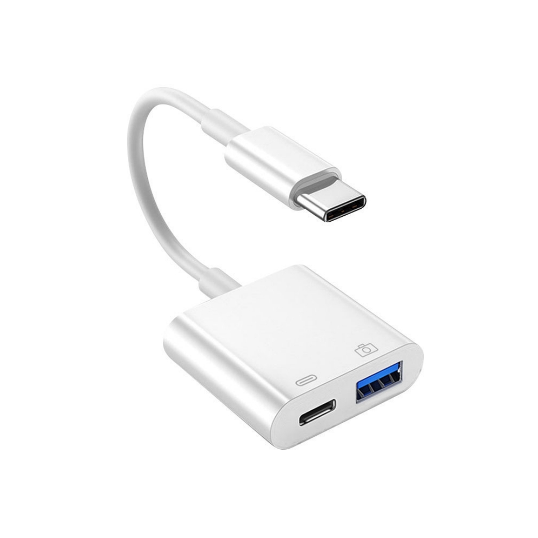 Usb-typ-c-auf-usb-2.0-buchse-adapter – Otg-anschluss Für Smartphones