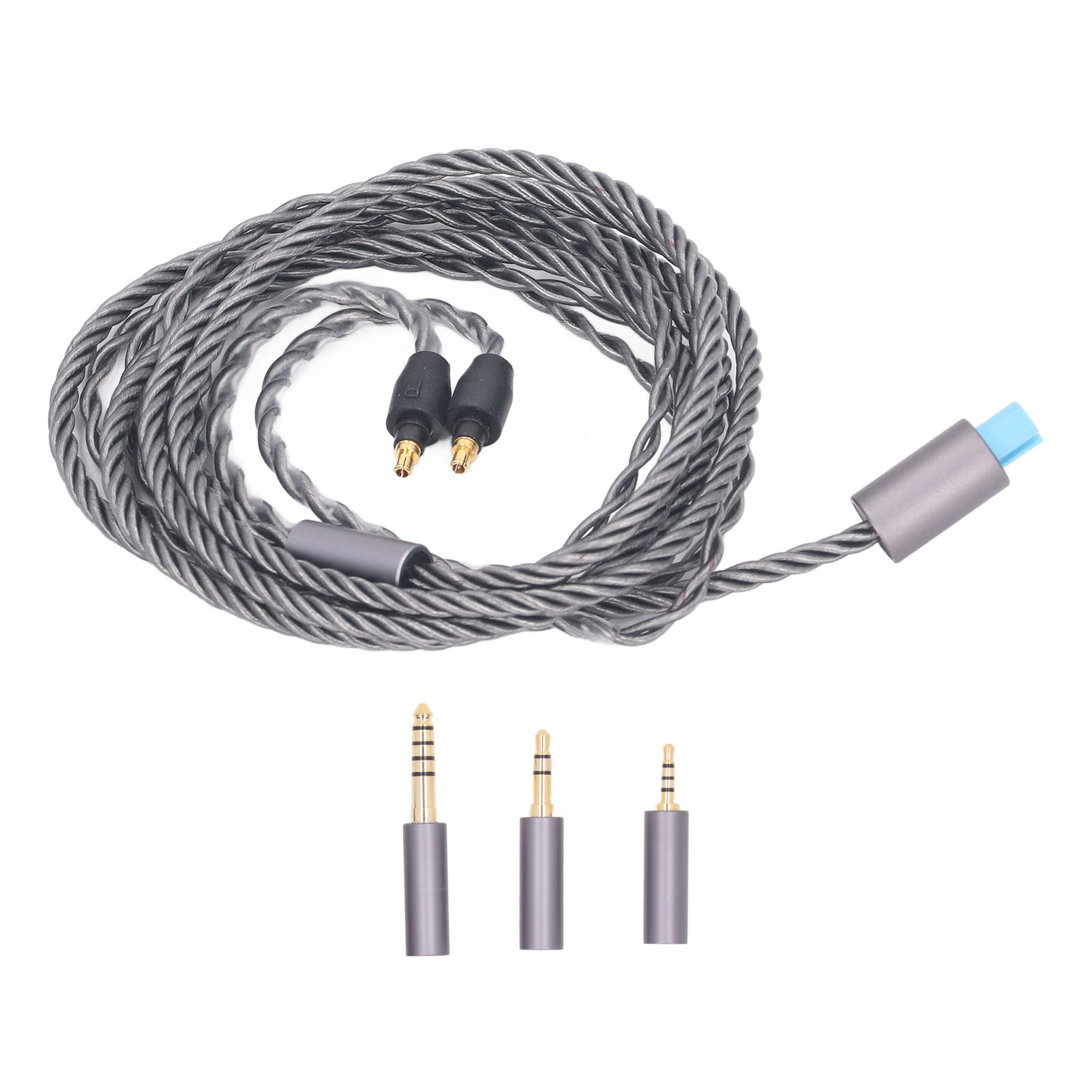 Ersatzkabel Aus 4-adrigem Silberkupfer Mit 3,5-mm-, 2,5-mm- Und 4,4-mm-steckern Für Sennheiser Ie40 Pro