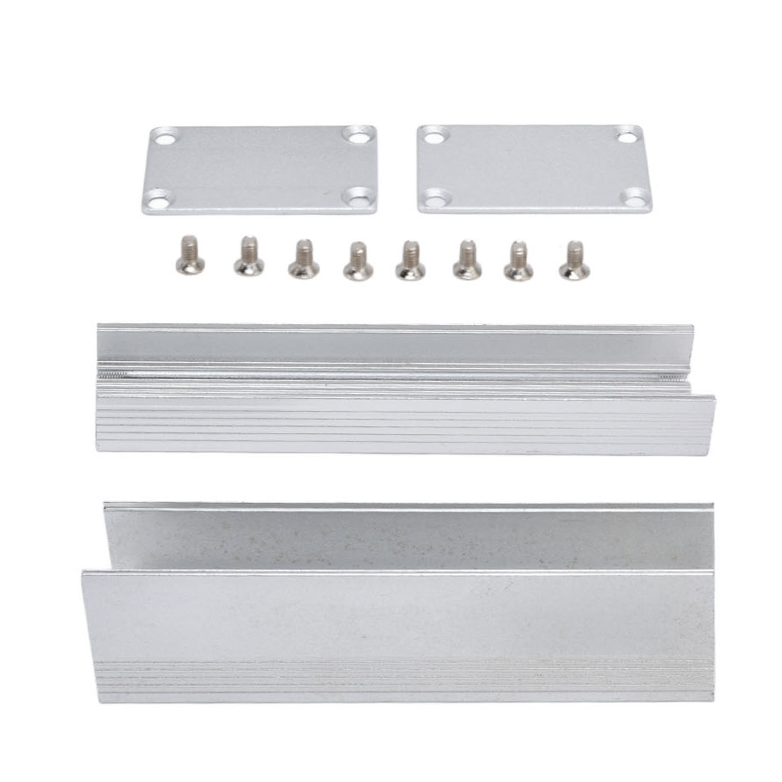 Schutzgehäuse Aus Aluminiumlegierung Für Leistungsverstärker – Diy-elektronikanschlusskasten Mit Kühlung